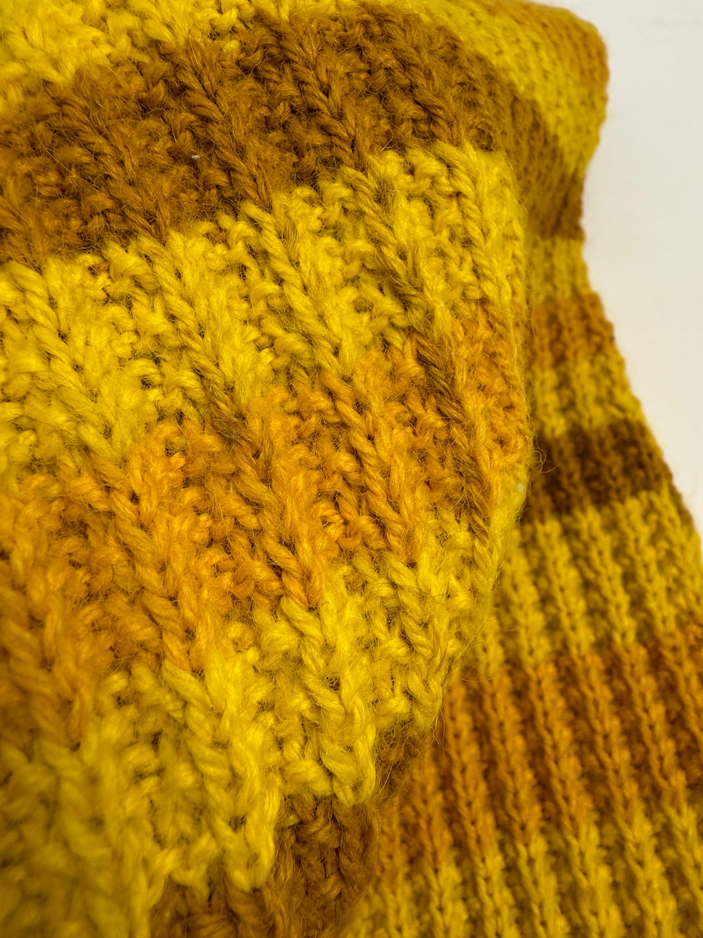 Sciarpa handmade con frange