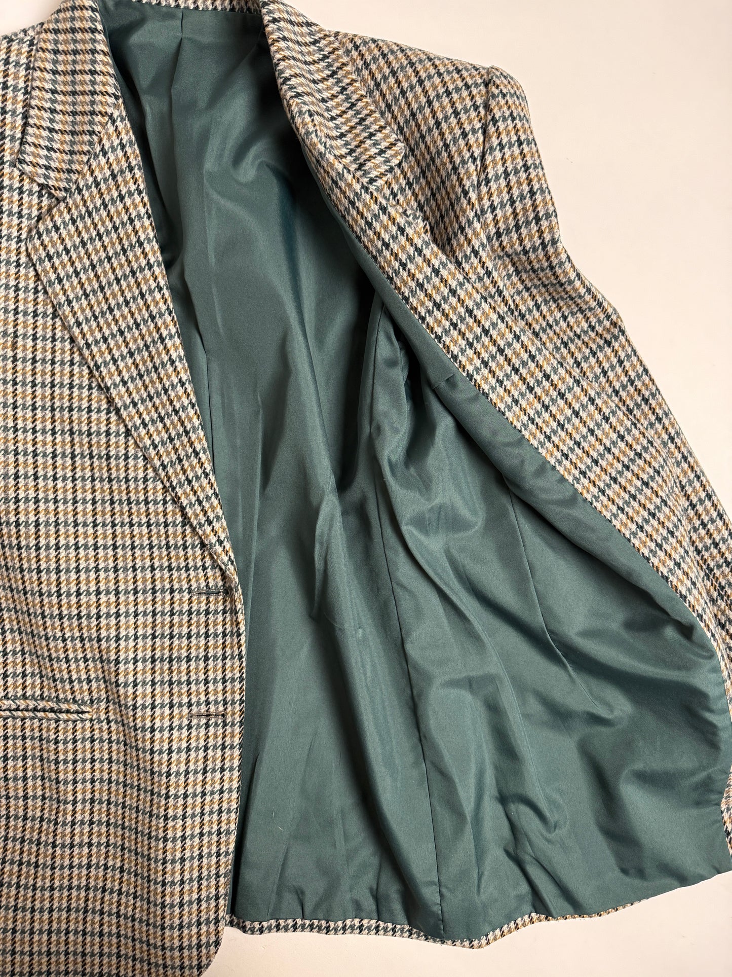 Blazer in lana pied de poule