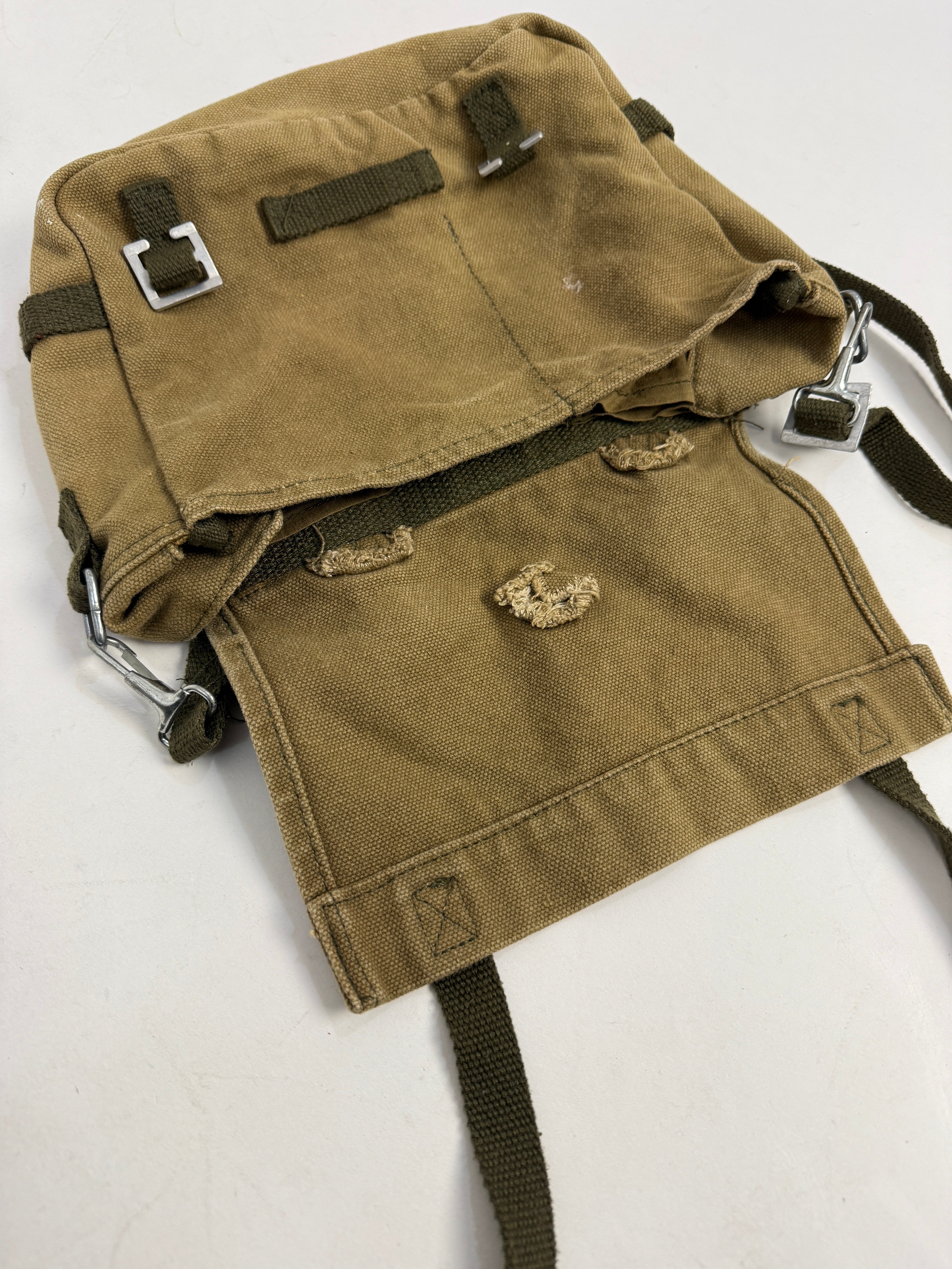 Tracolla military vintage canvas - Fangovintage