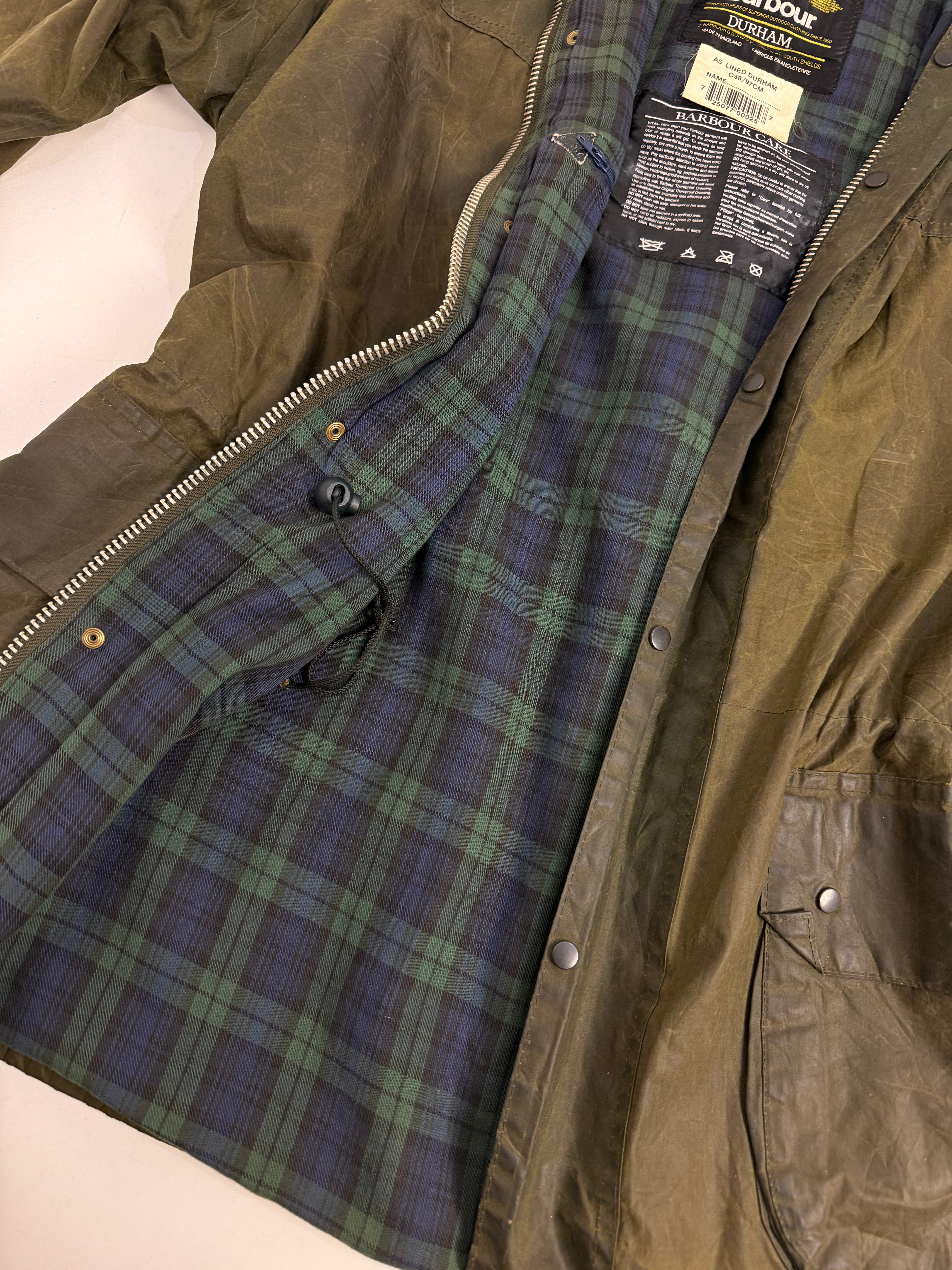 Giacca Barbour Durham C38/97CM - Anni '90