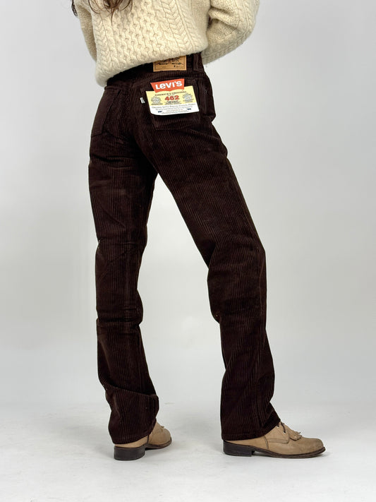 Pantaloni Levi’s 462 in velluto a coste anni ’70 - deadstock