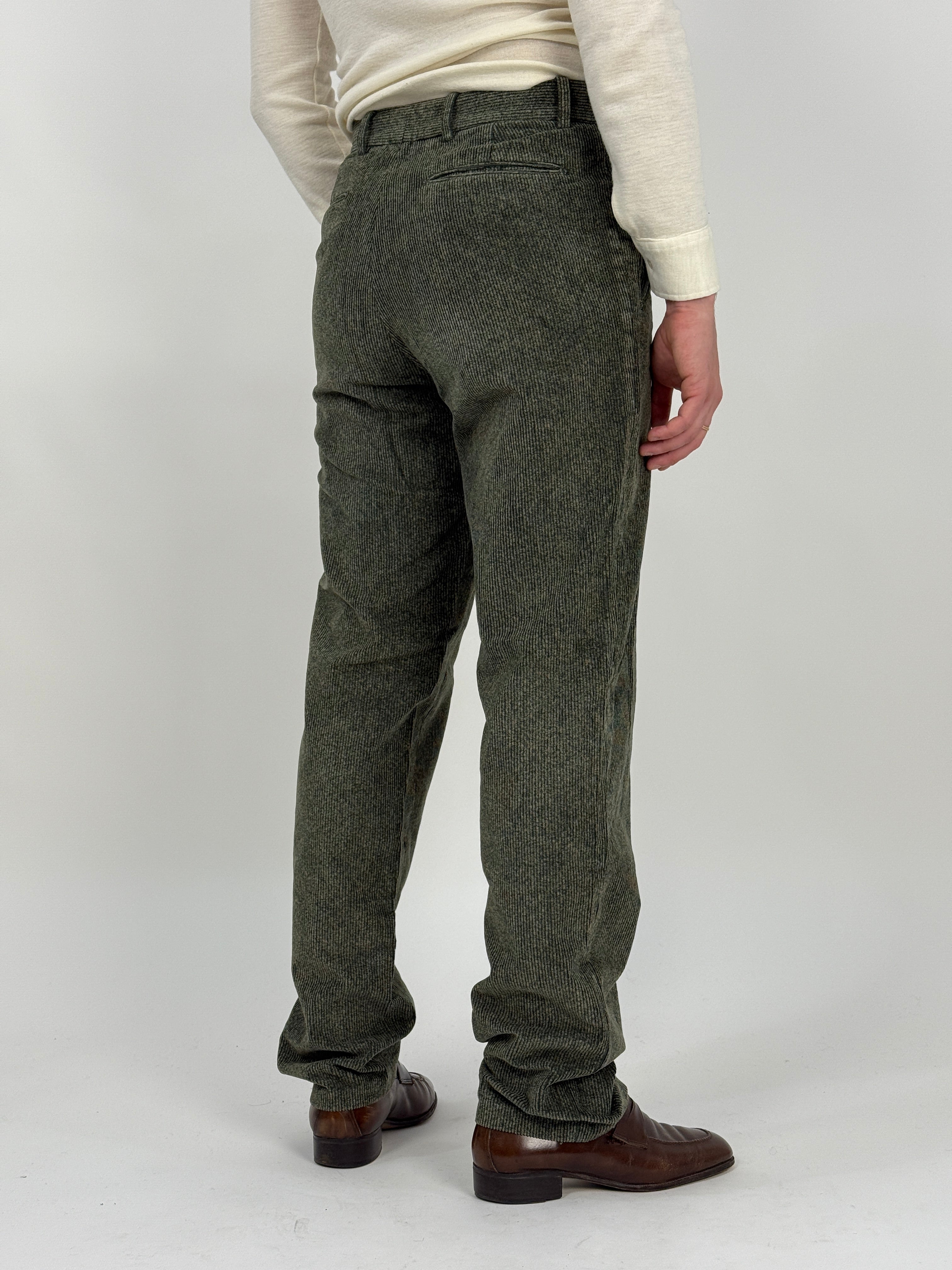 Pantaloni Versus Gianni Versace vintage in velluto a coste