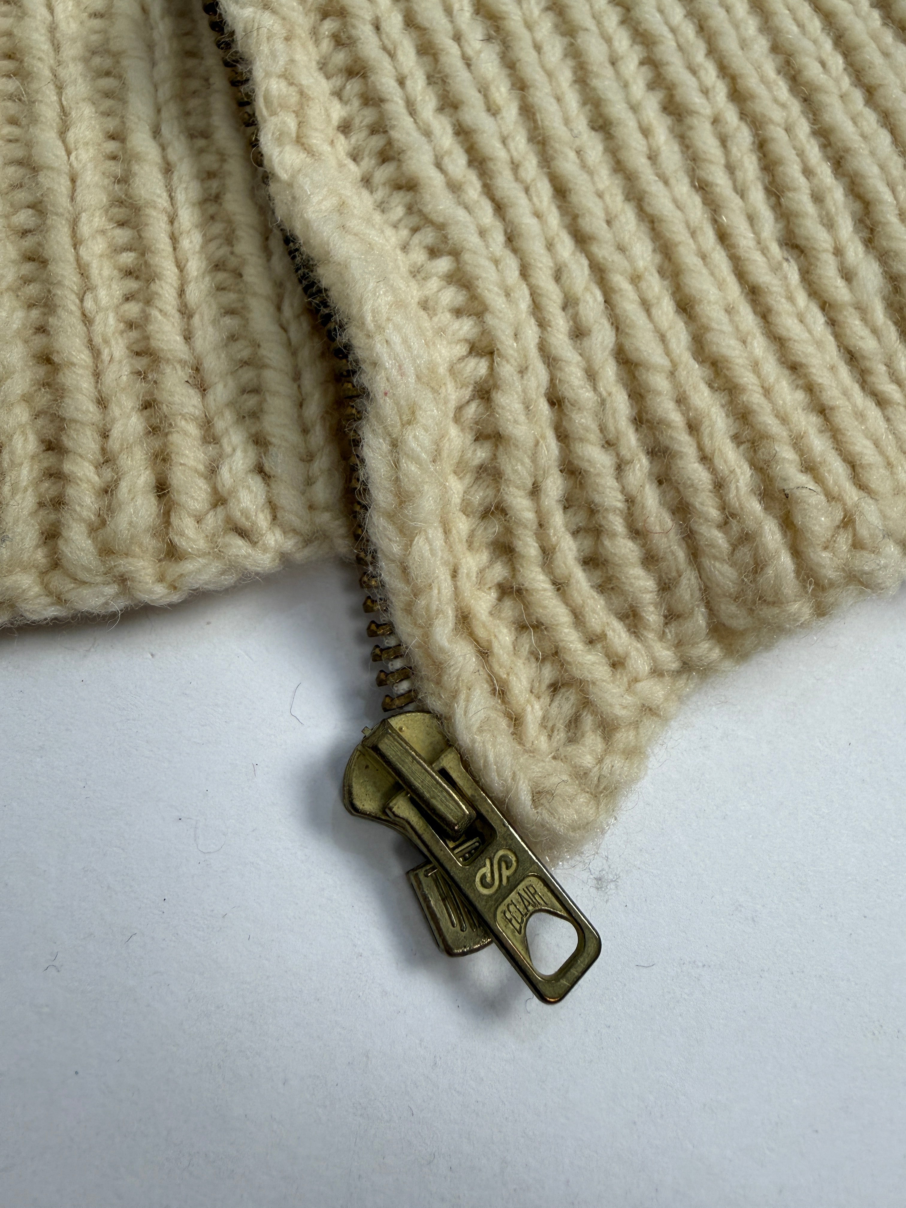 Cardigan lavorato a mano anni ’60/’70