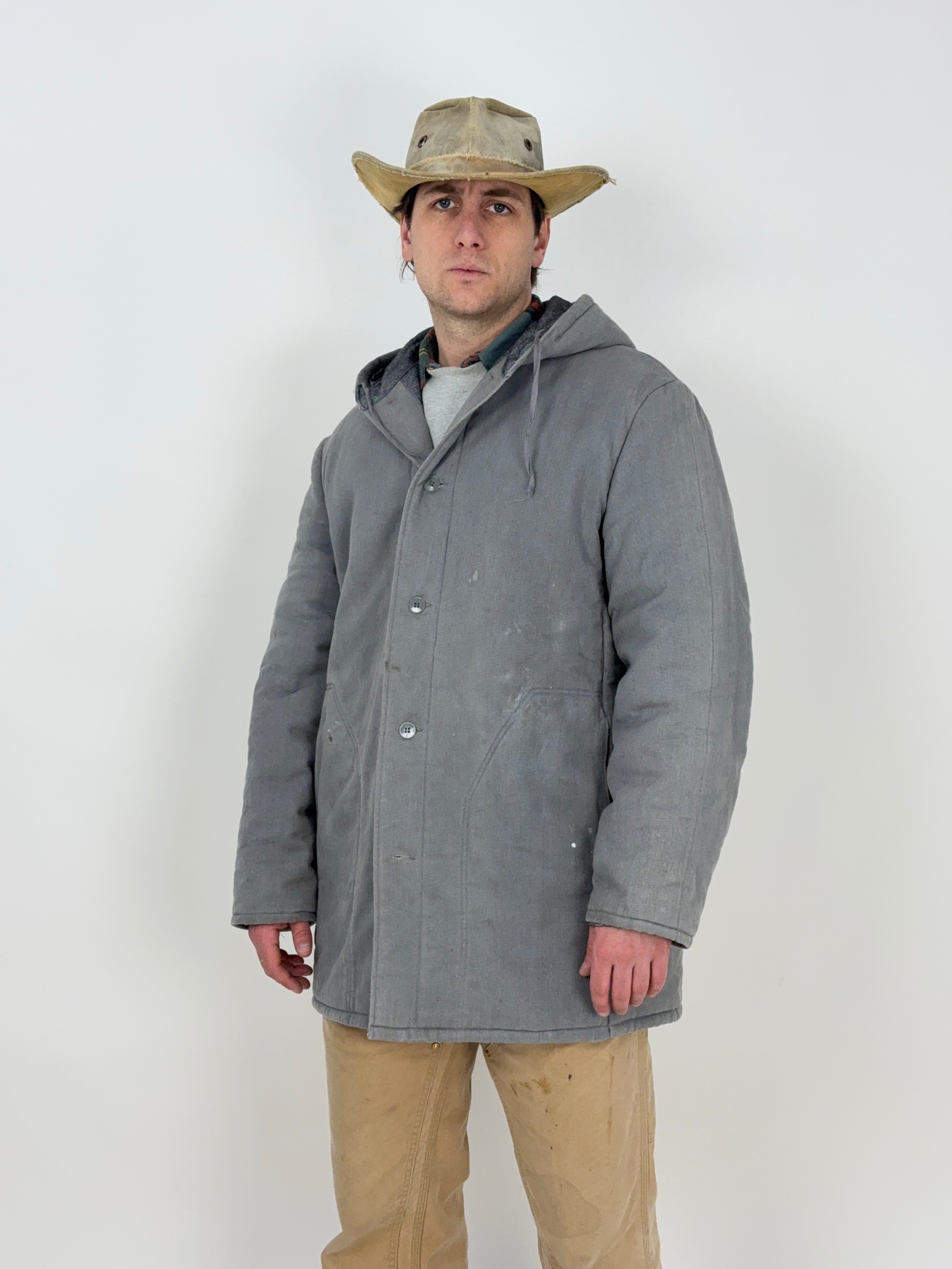 Parka/Cappotto da lavoro anni '50 - Nord Europa