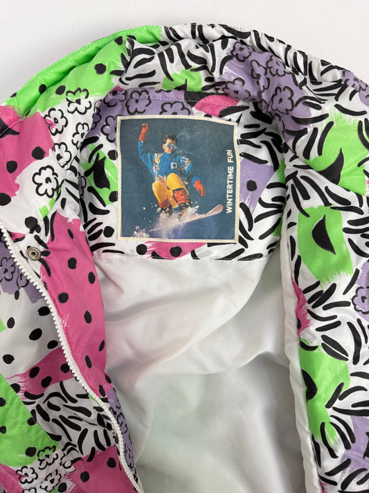 Giacca da sci anni '80 - multicolor