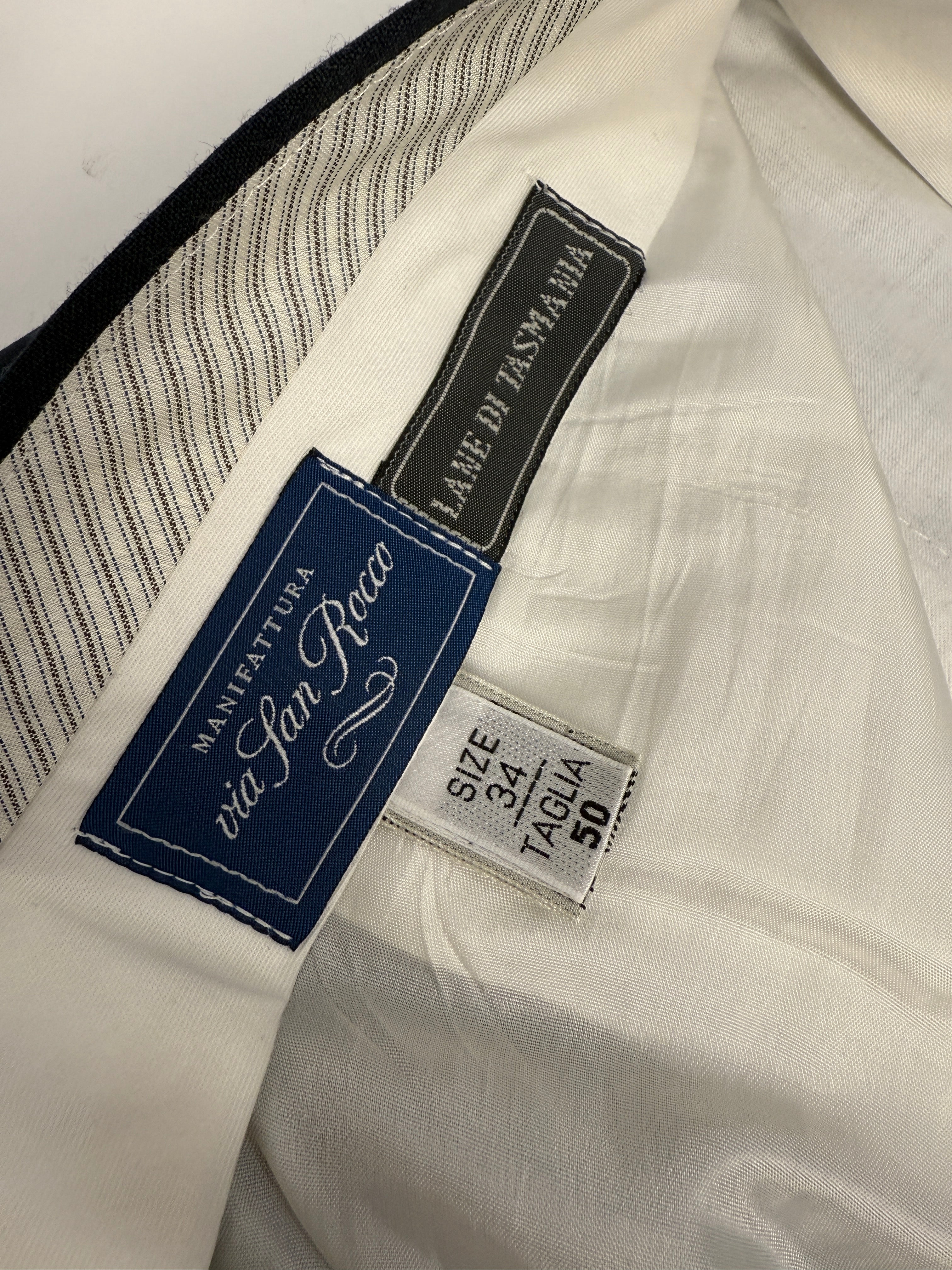 Pantaloni sartoriali in lana