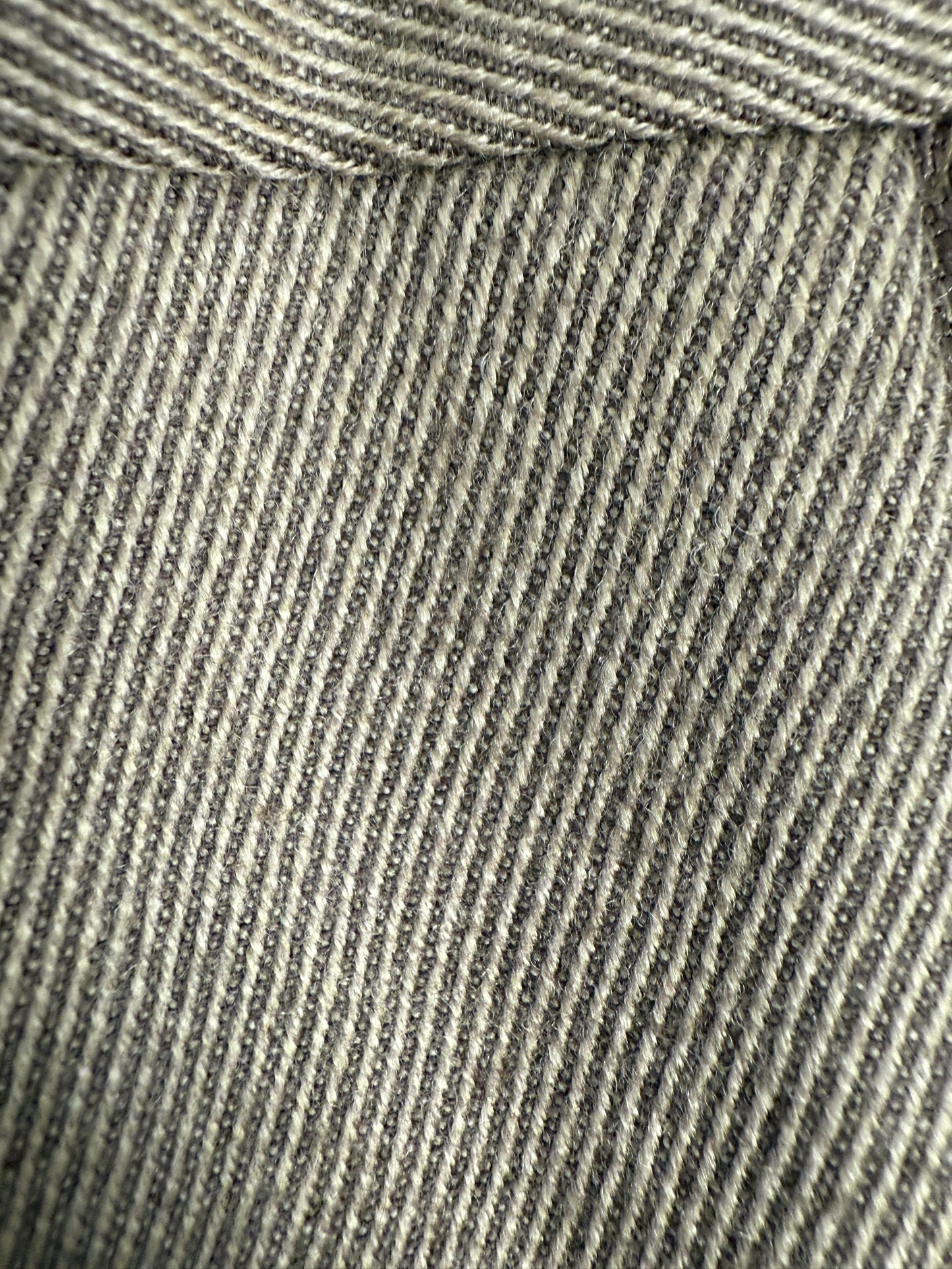 Pantaloni in lana rigata anni '80/'90