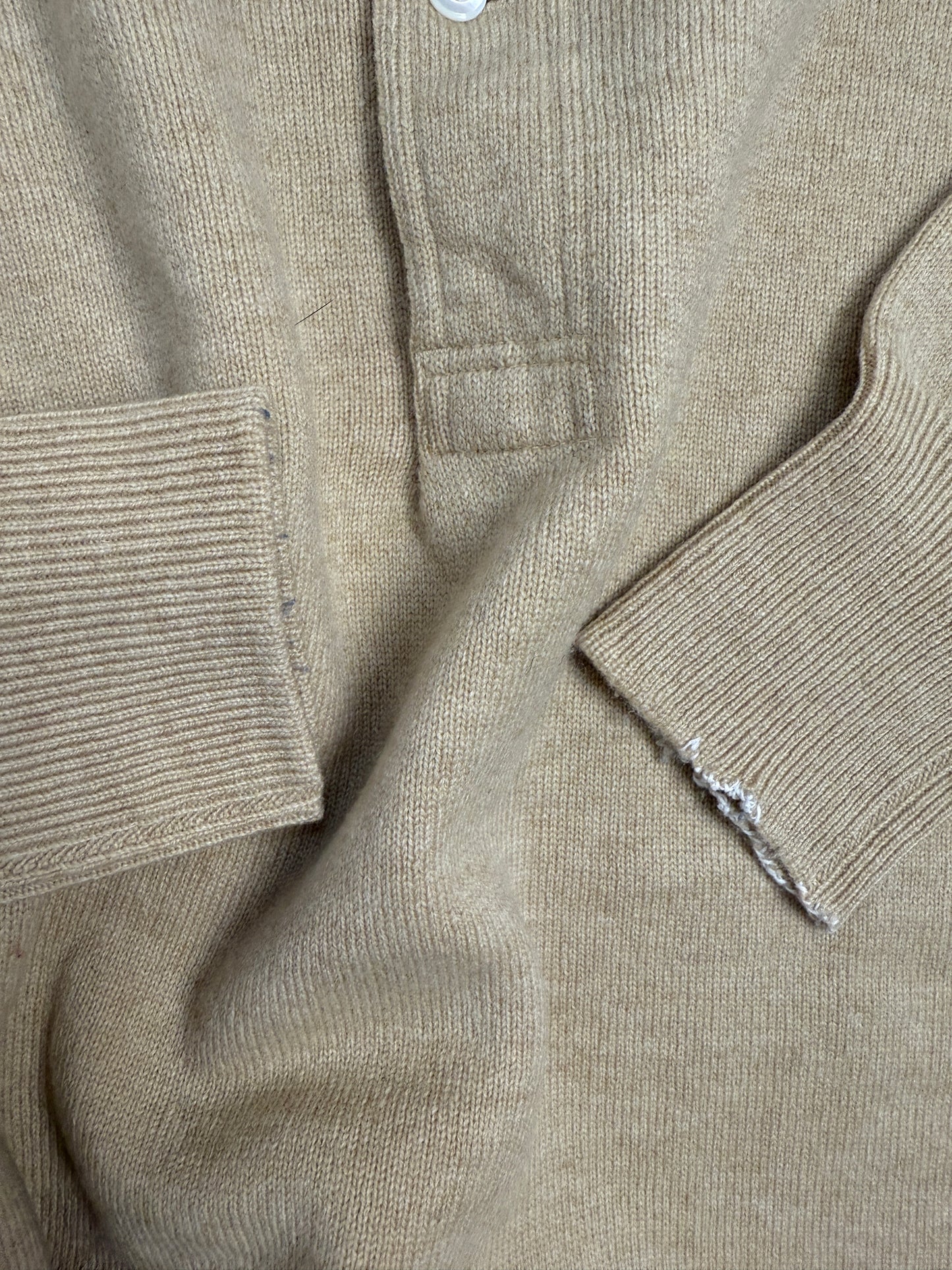 Maglia henley in cashmere – Knit Giapponese