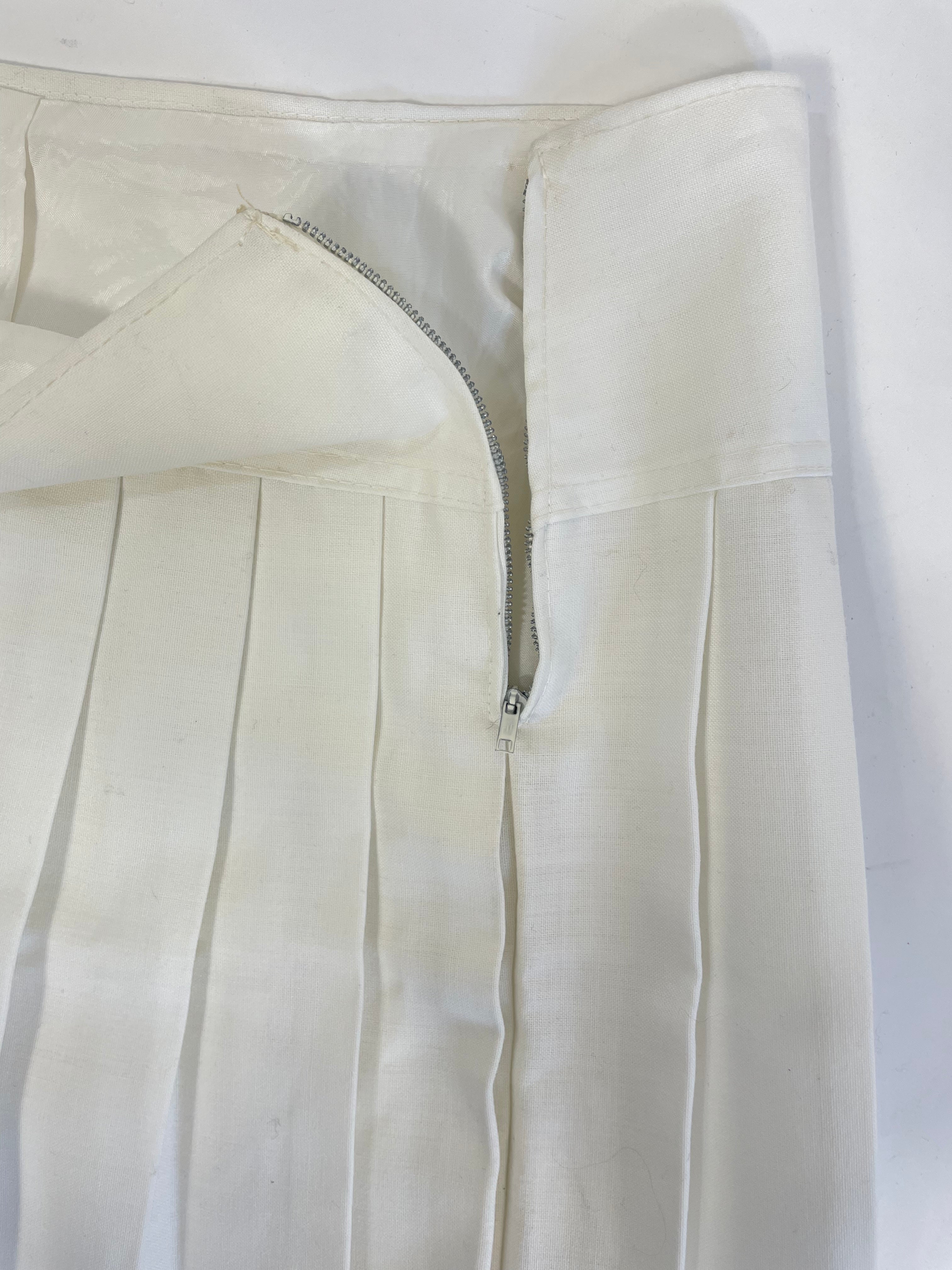 Gonna a pieghe anni '70