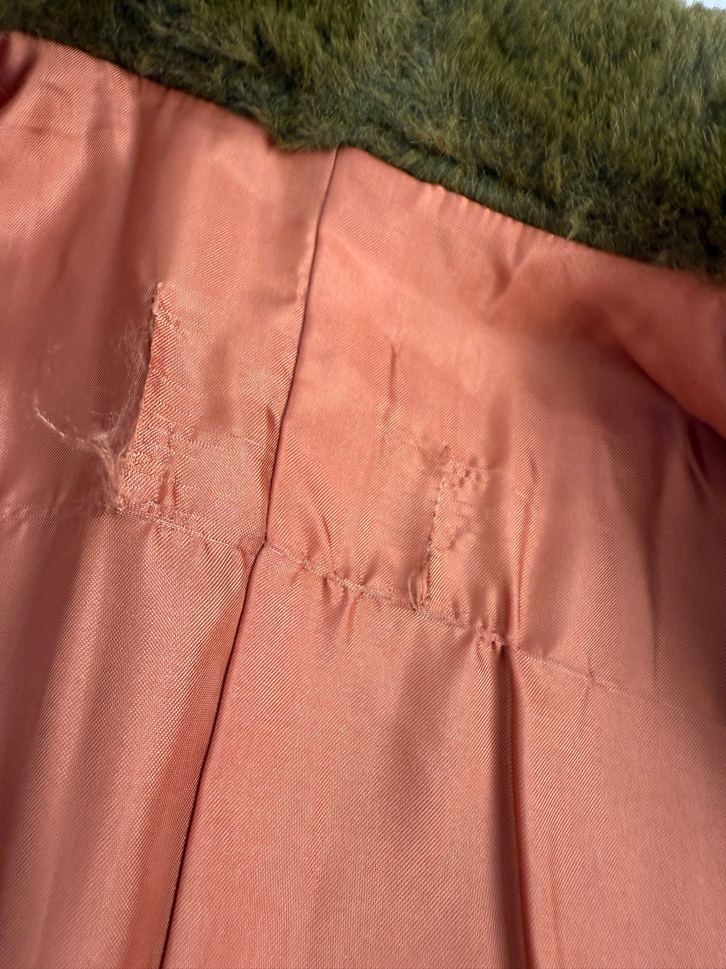 Cappotto ecopelliccia anni ’70/’80