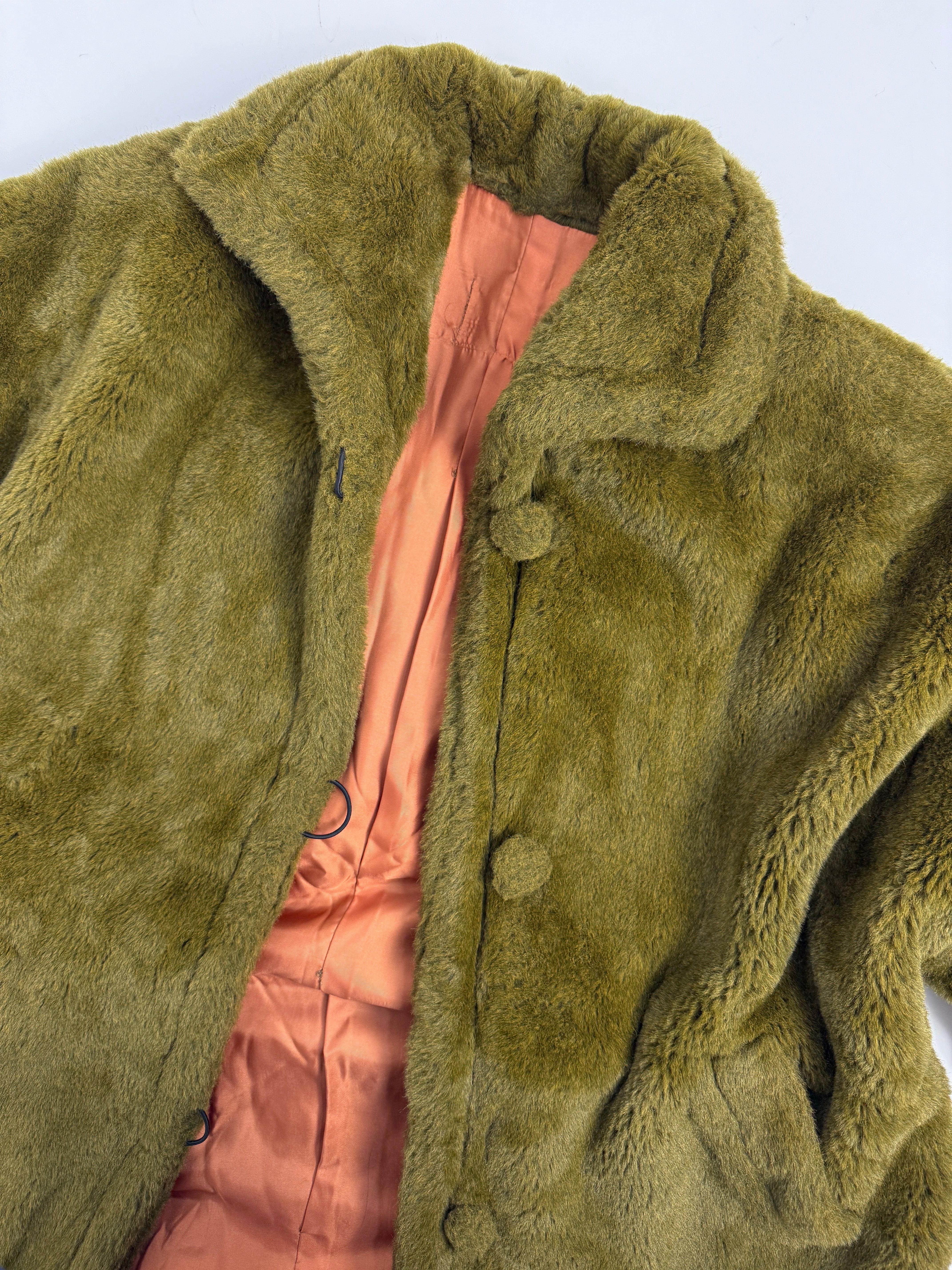 Cappotto ecopelliccia anni ’70/’80