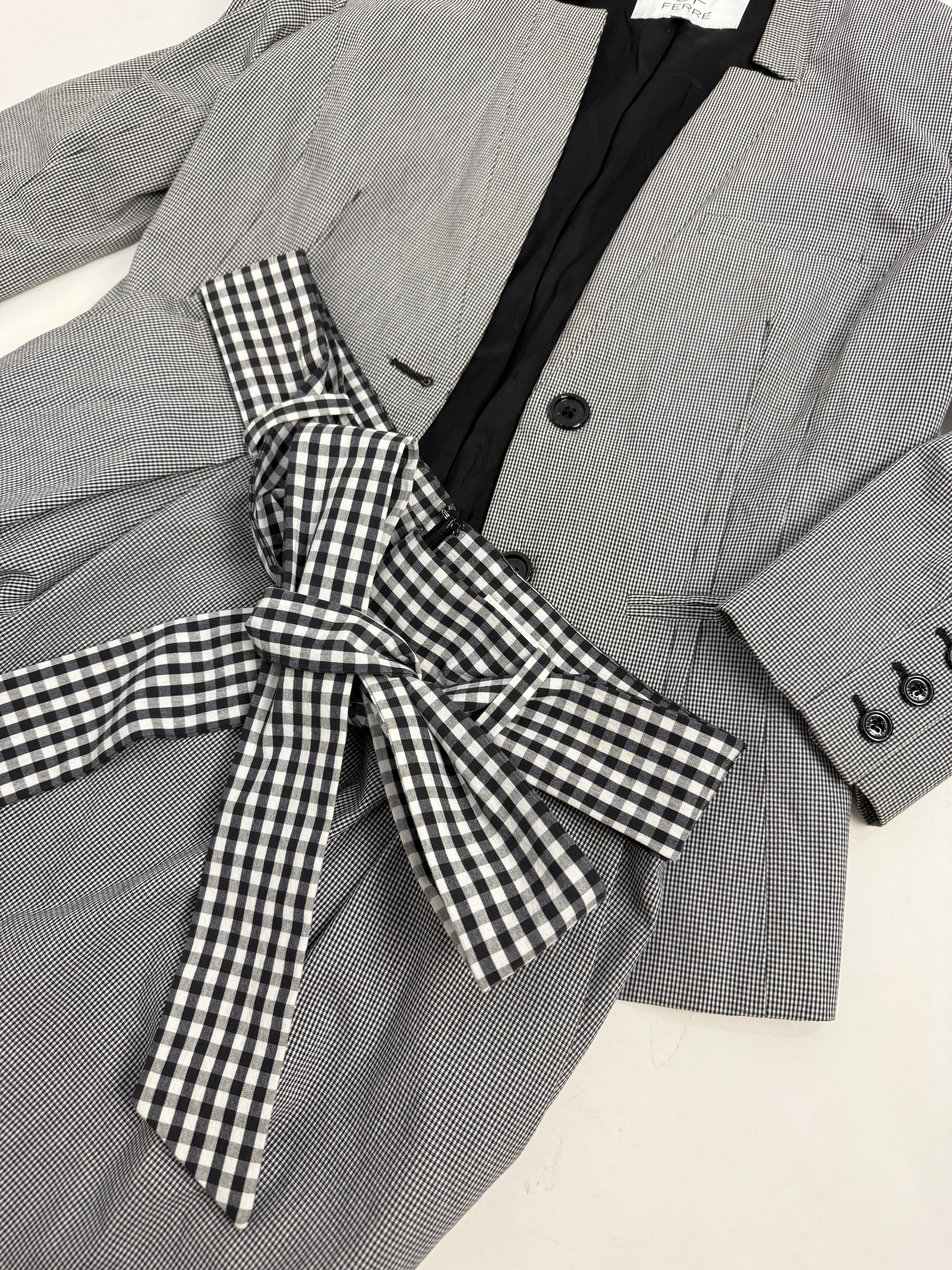 Tailleur GF Ferré - Micro check