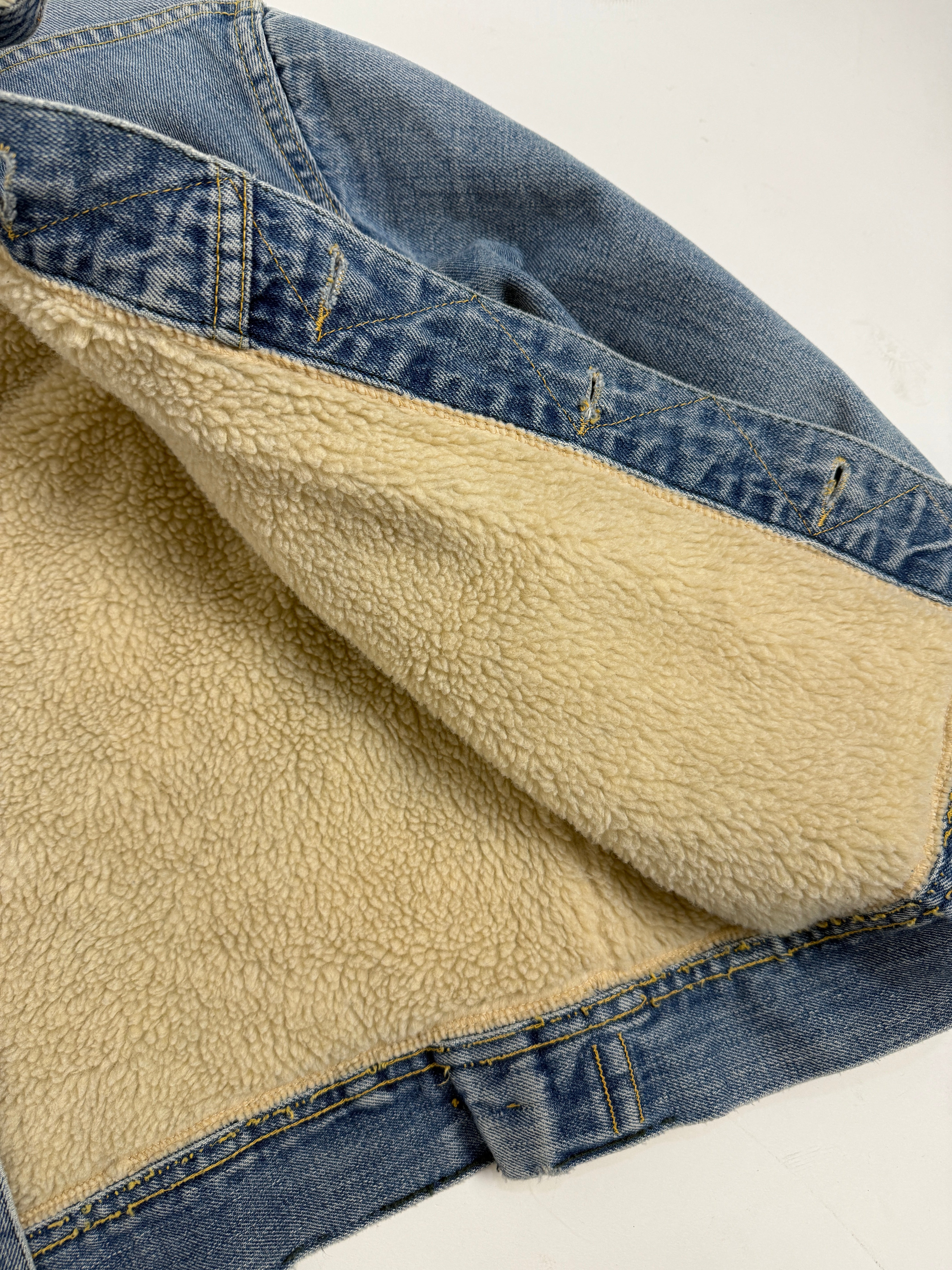 Giacca Lee Sherpa Denim Sanforized Anni ’60/’70 USA
