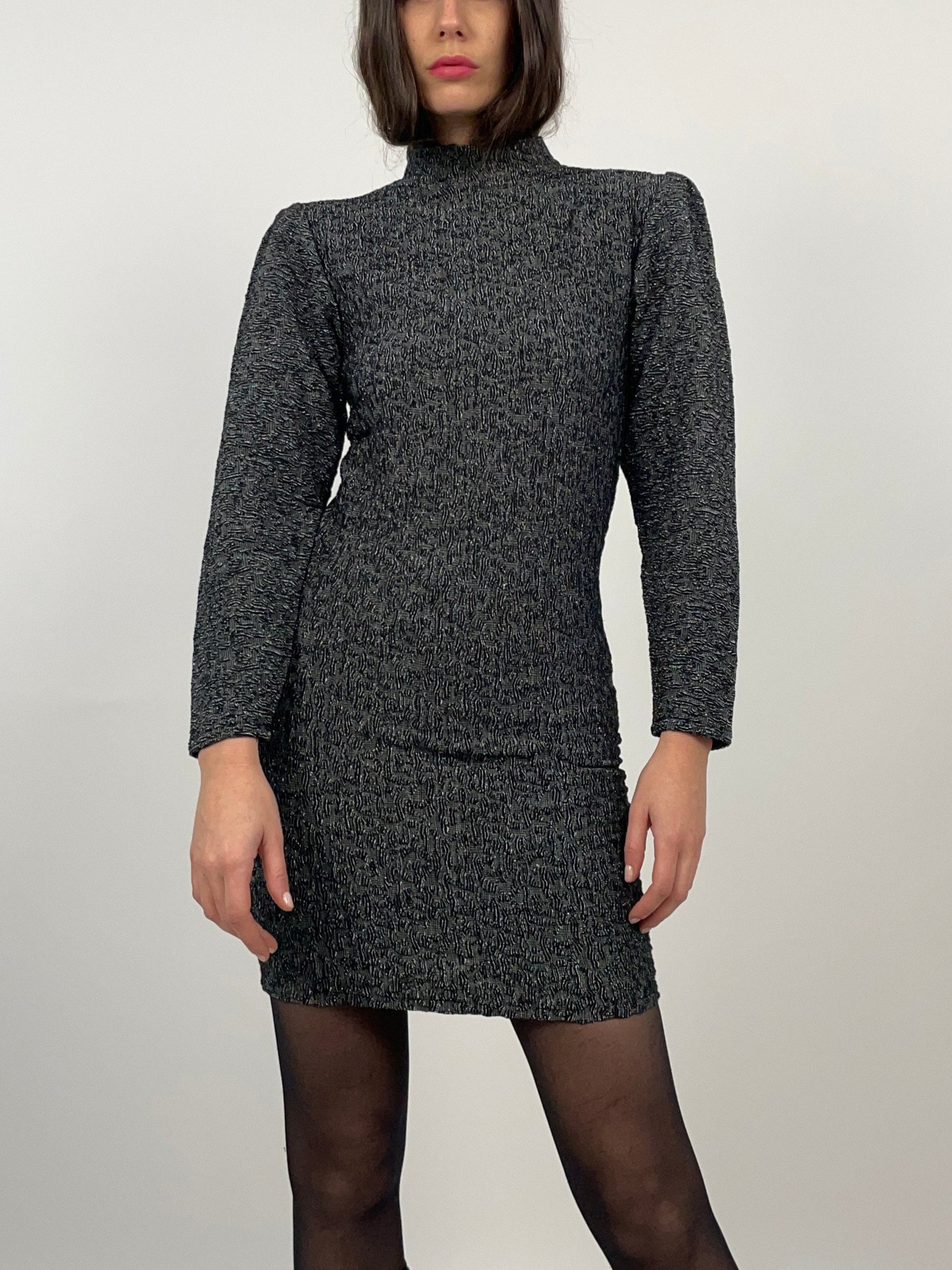 abito-corto-anni-80-in-tessuto-lurex