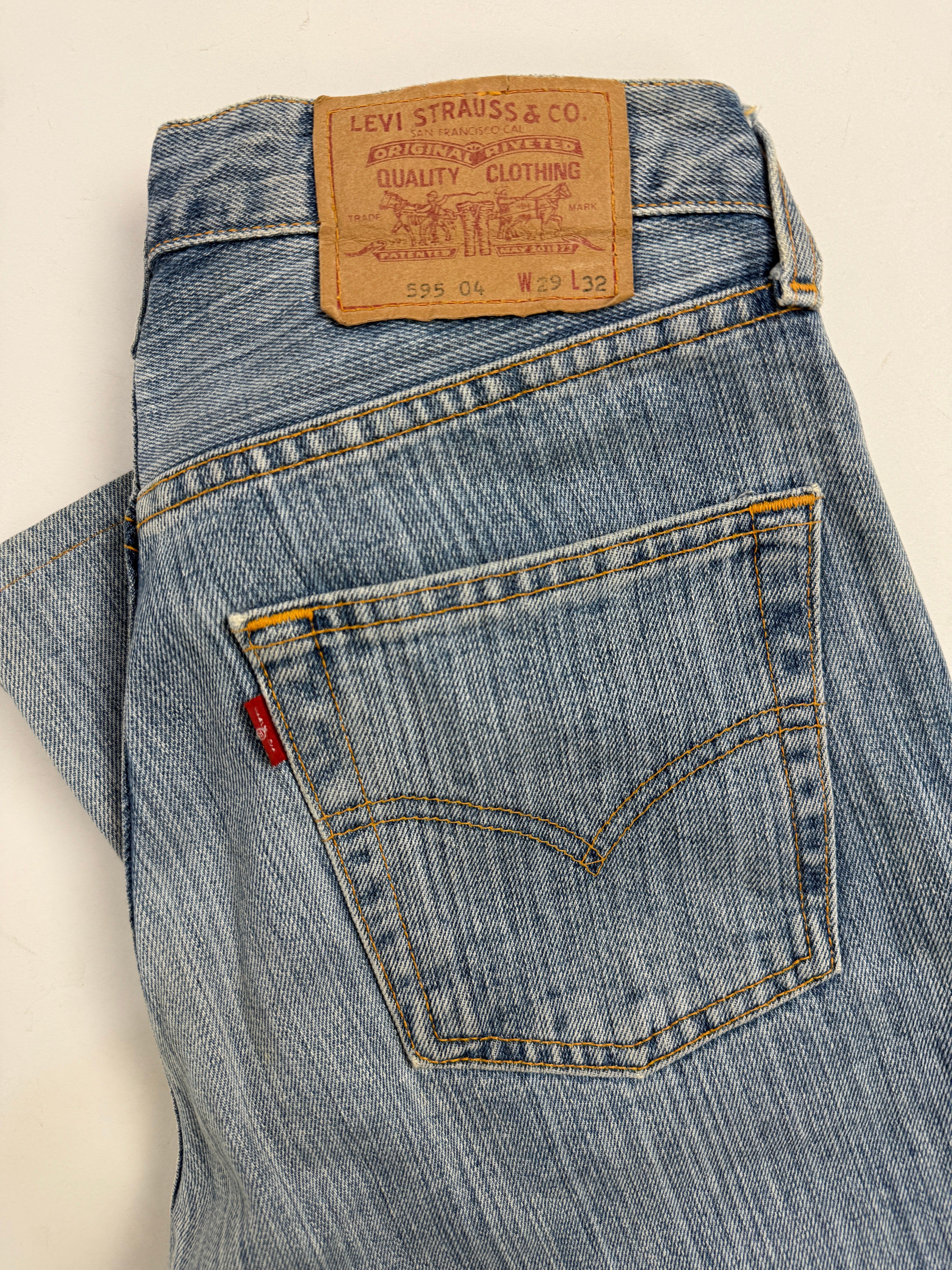 Jeans Levi's 595 04 - Fangovintage
