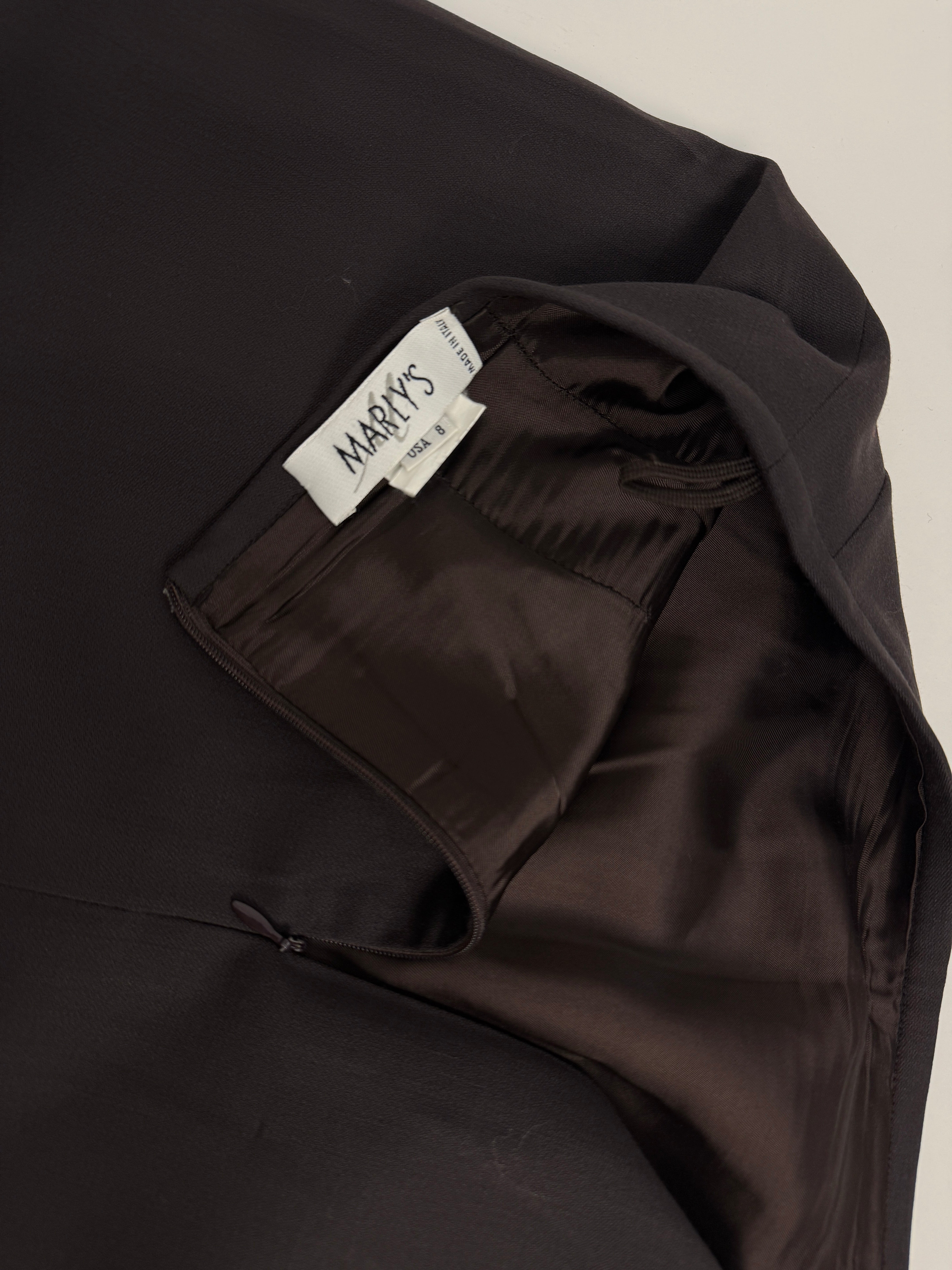 Gonna midi con Pieghe Frontali anni ’90