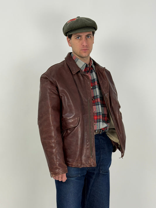 Giubbotto in pelle Harry & Moore anni ’70