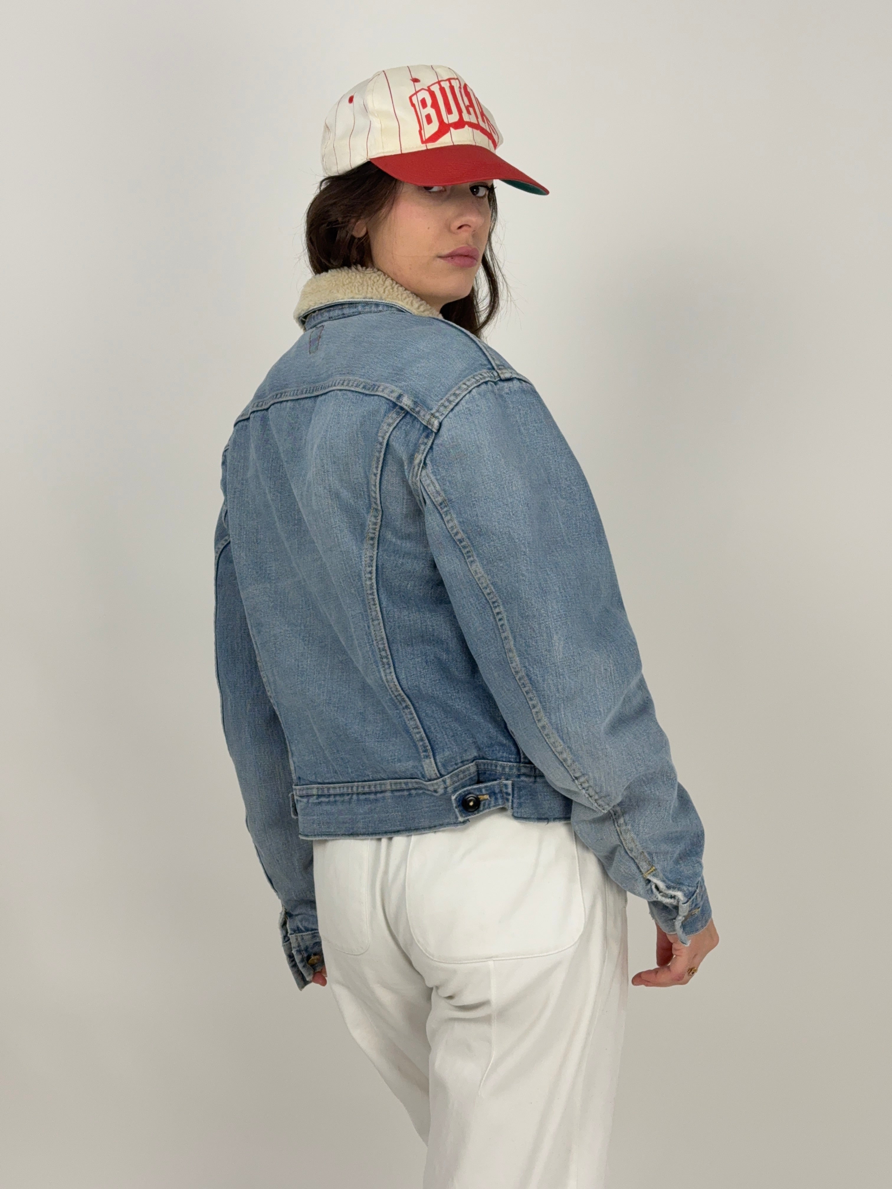 Giacca Lee Sherpa Denim Sanforized Anni ’60/’70 USA