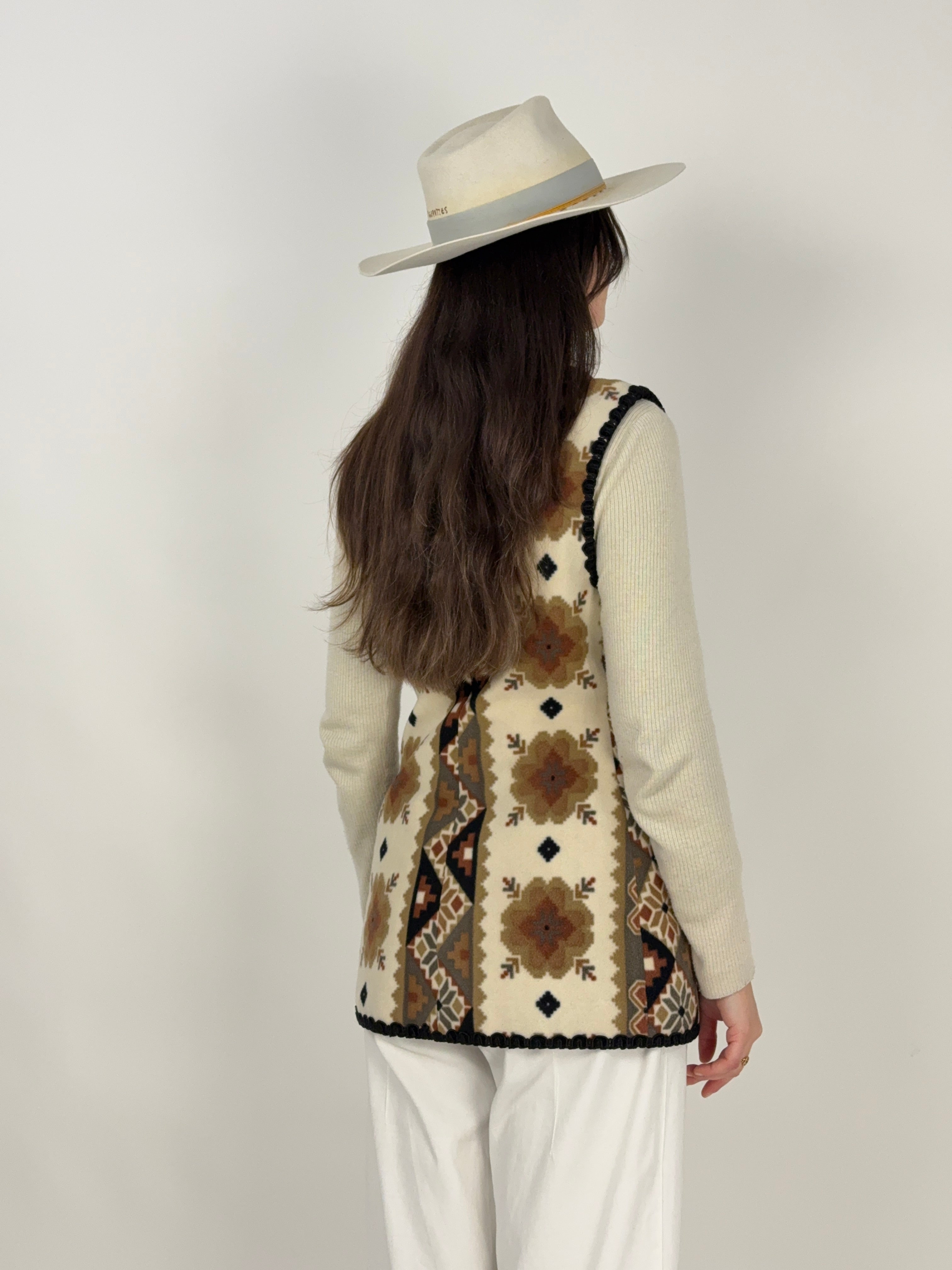 Gilet handmade fantasia boho