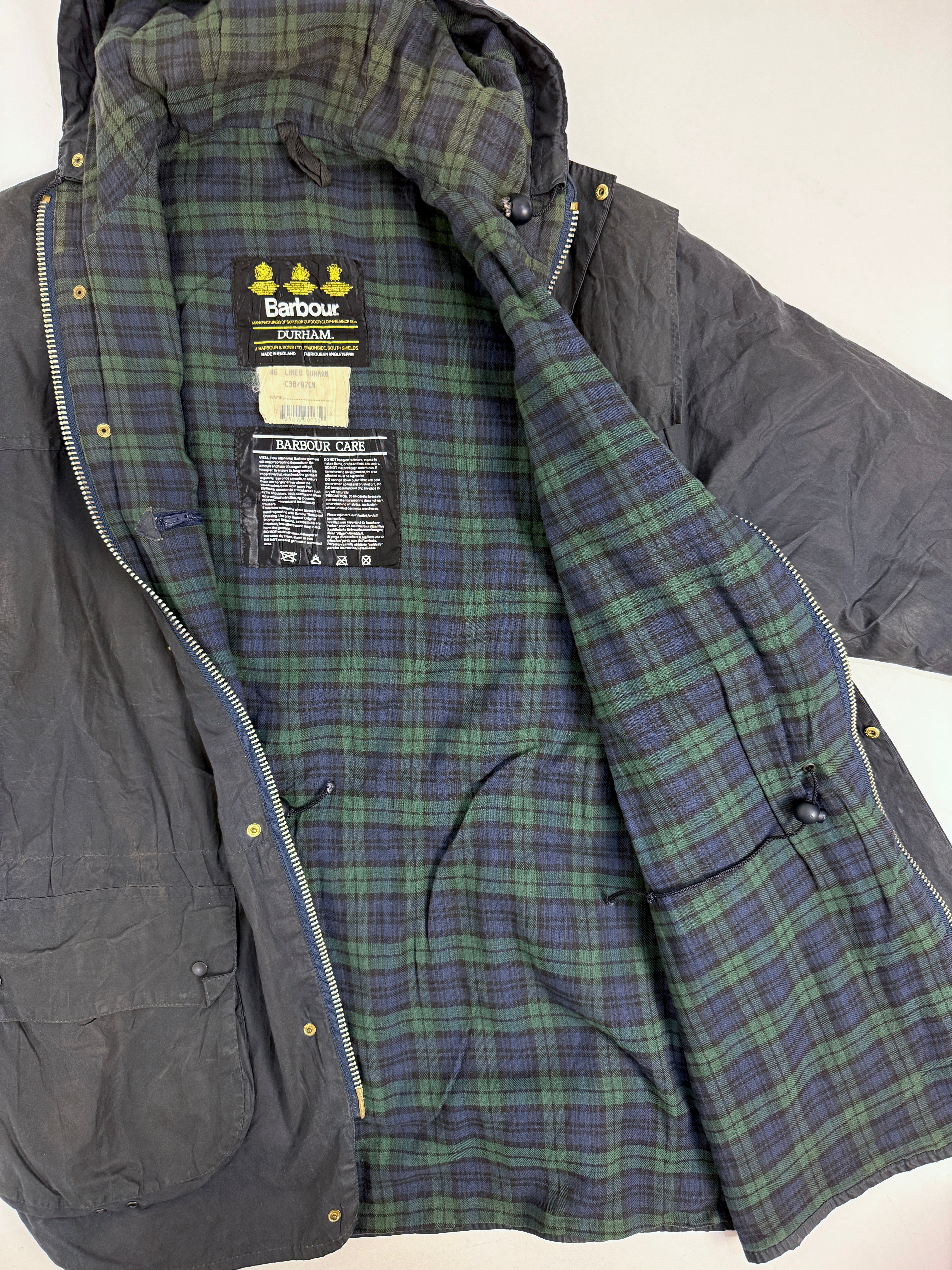Giacca Barbour Durham C38/97CM - Anni '90 - Fangovintage