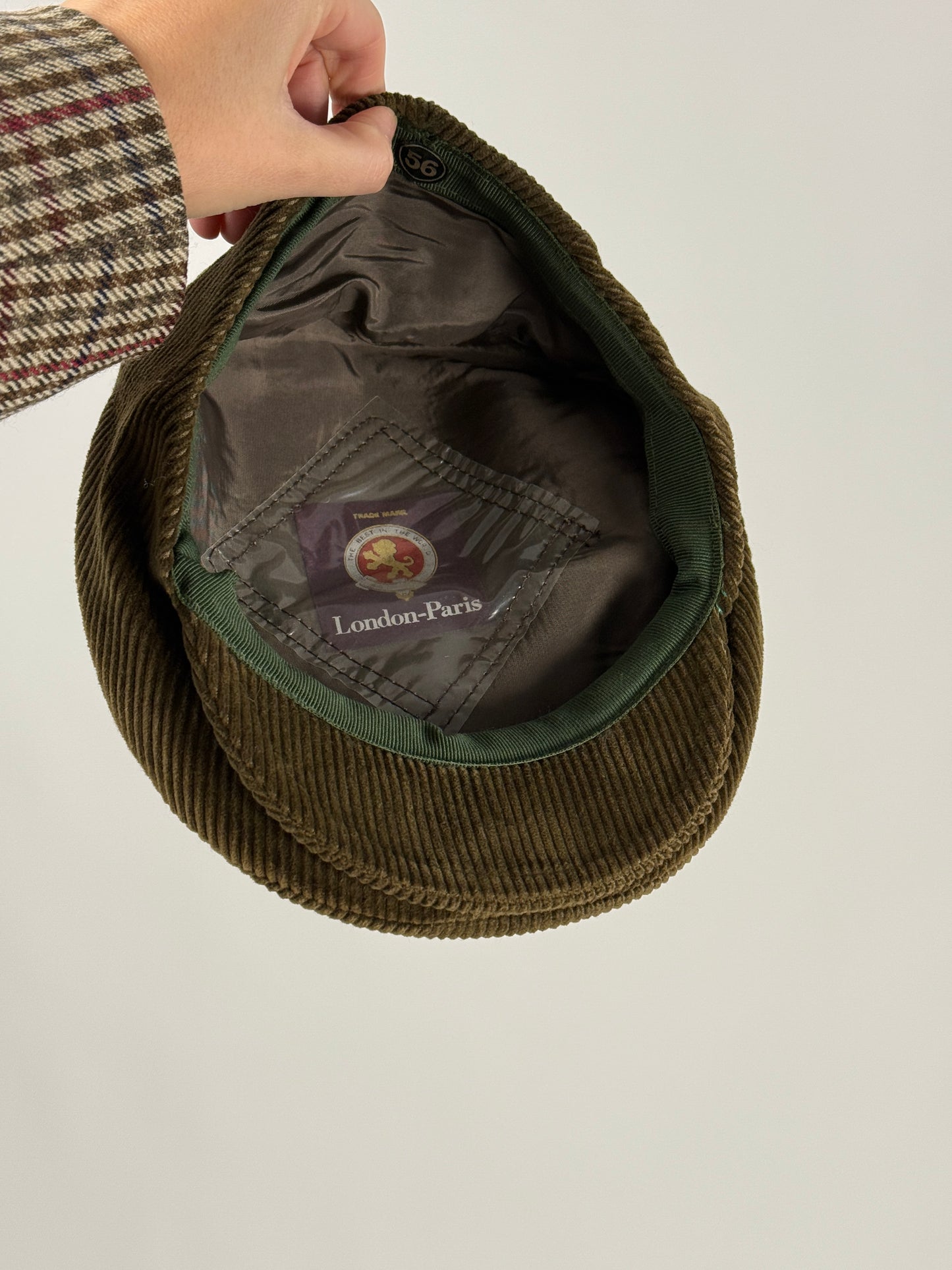 Coppola vintage in velluto a coste