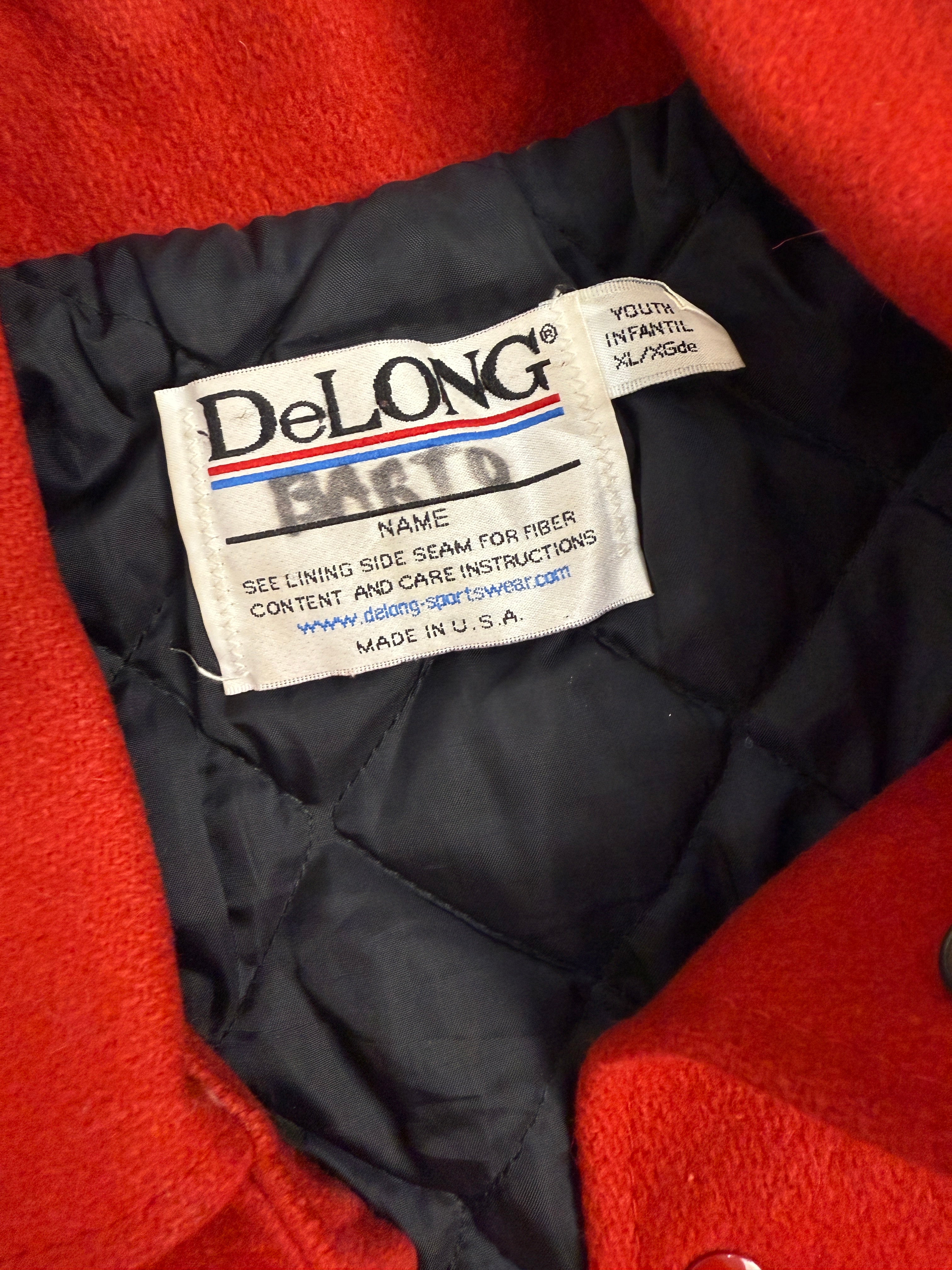 Varsity Jacket DeLong Hockey anni ’70 – Made in USA