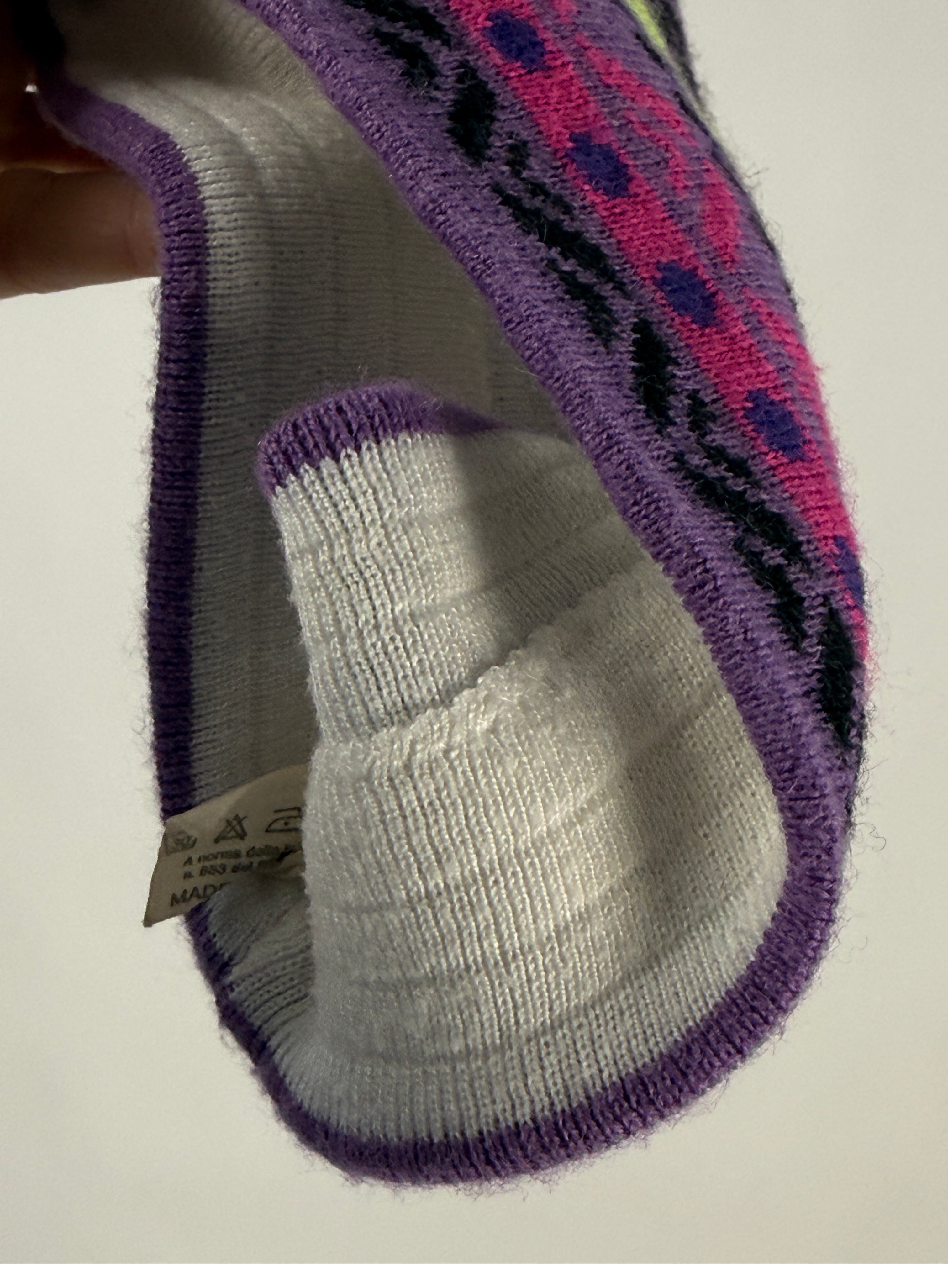 Fascia per capelli da sci primi anni '80