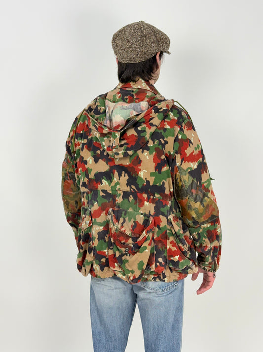 Giacca Militare Svizzera M70 Alpenflage - Fangovintage