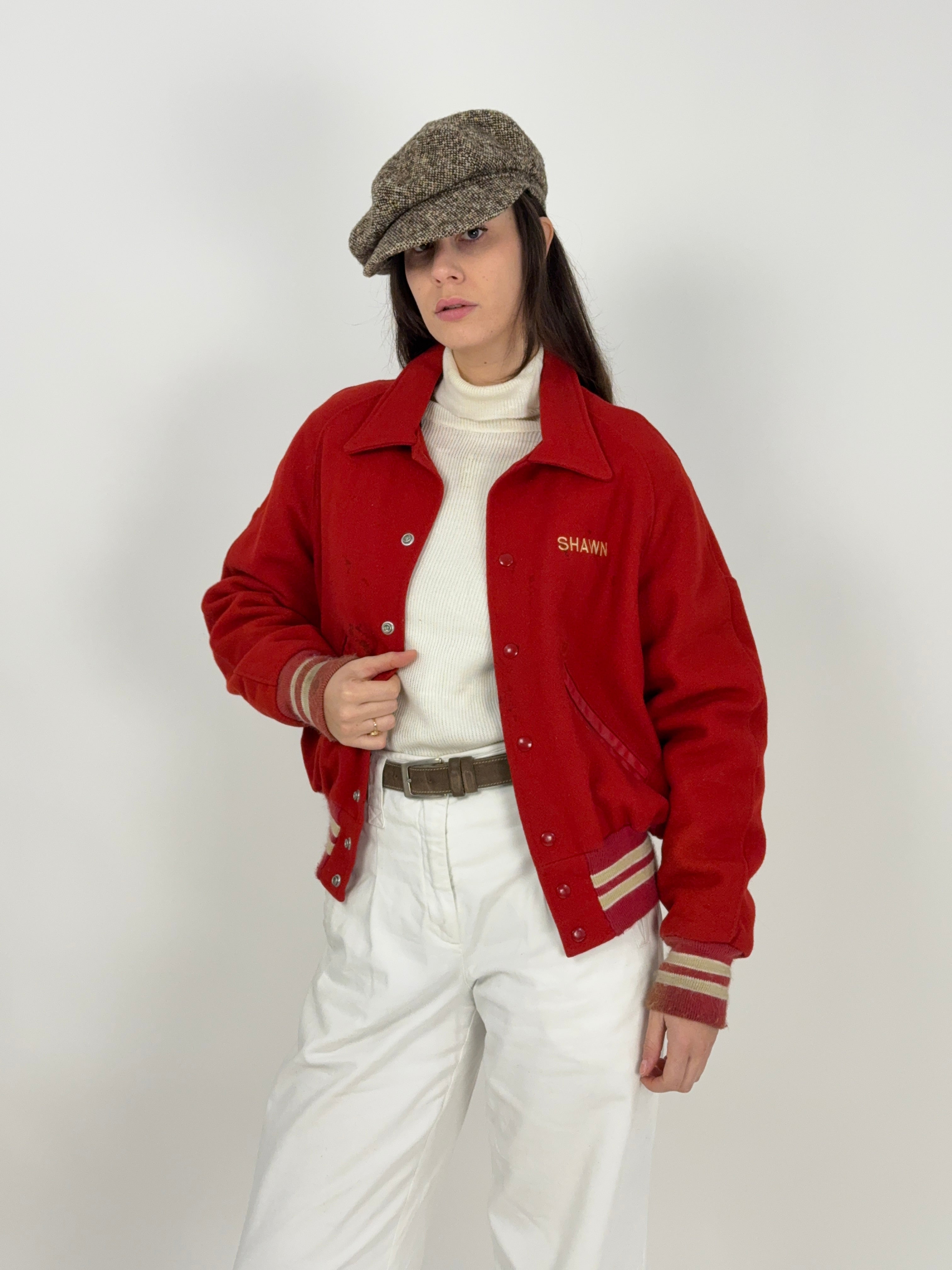 Varsity Jacket DeLong Hockey anni ’70 – Made in USA