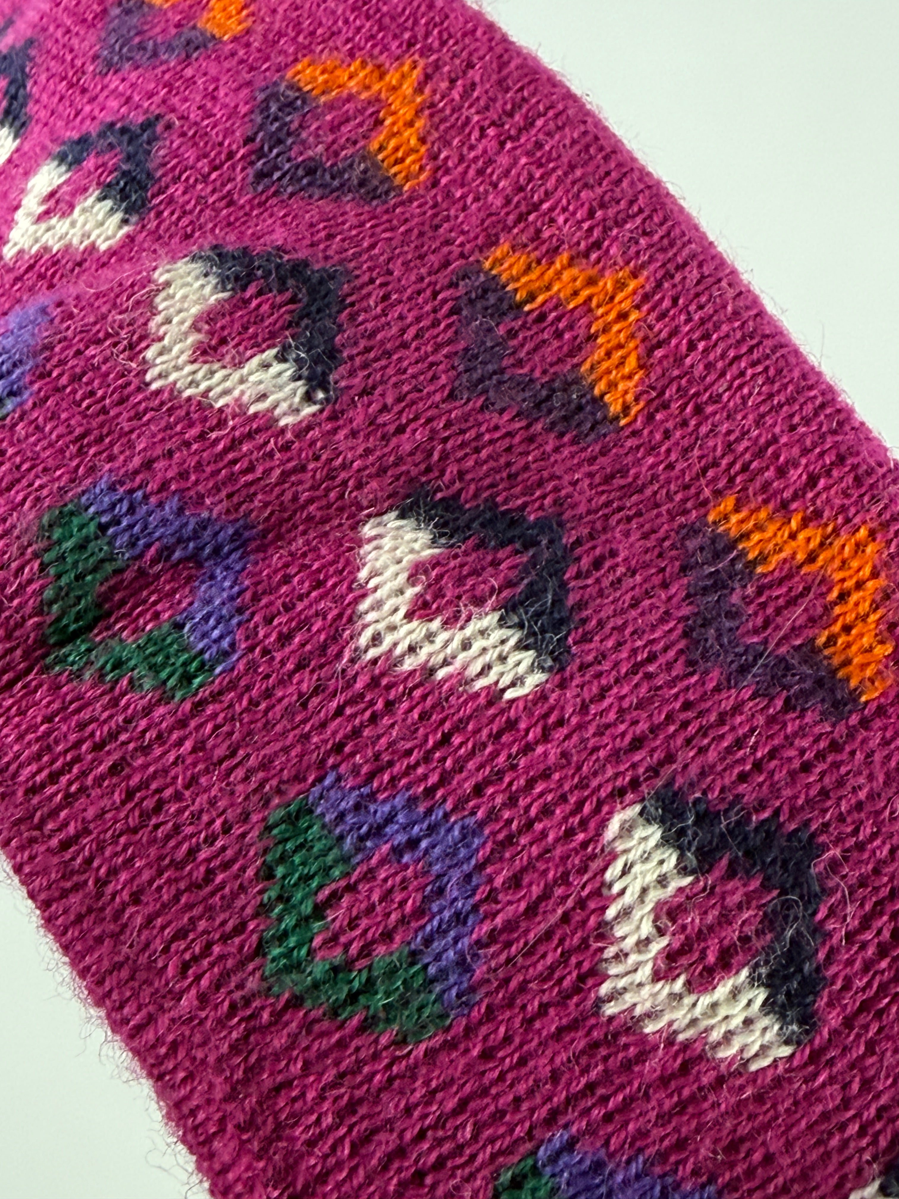 Fascia per capelli da sci primi anni '80