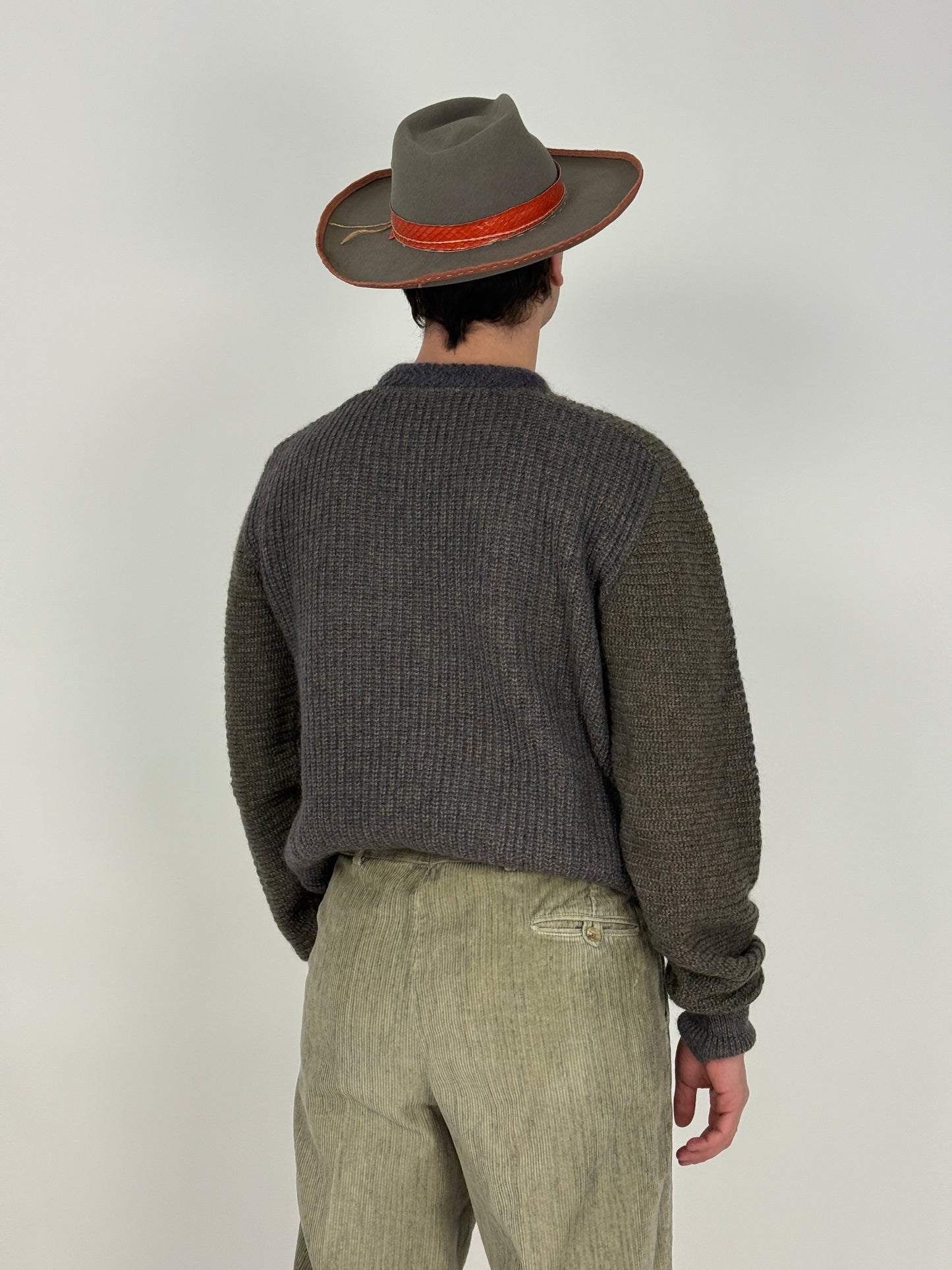 Maglione in lana e mohair