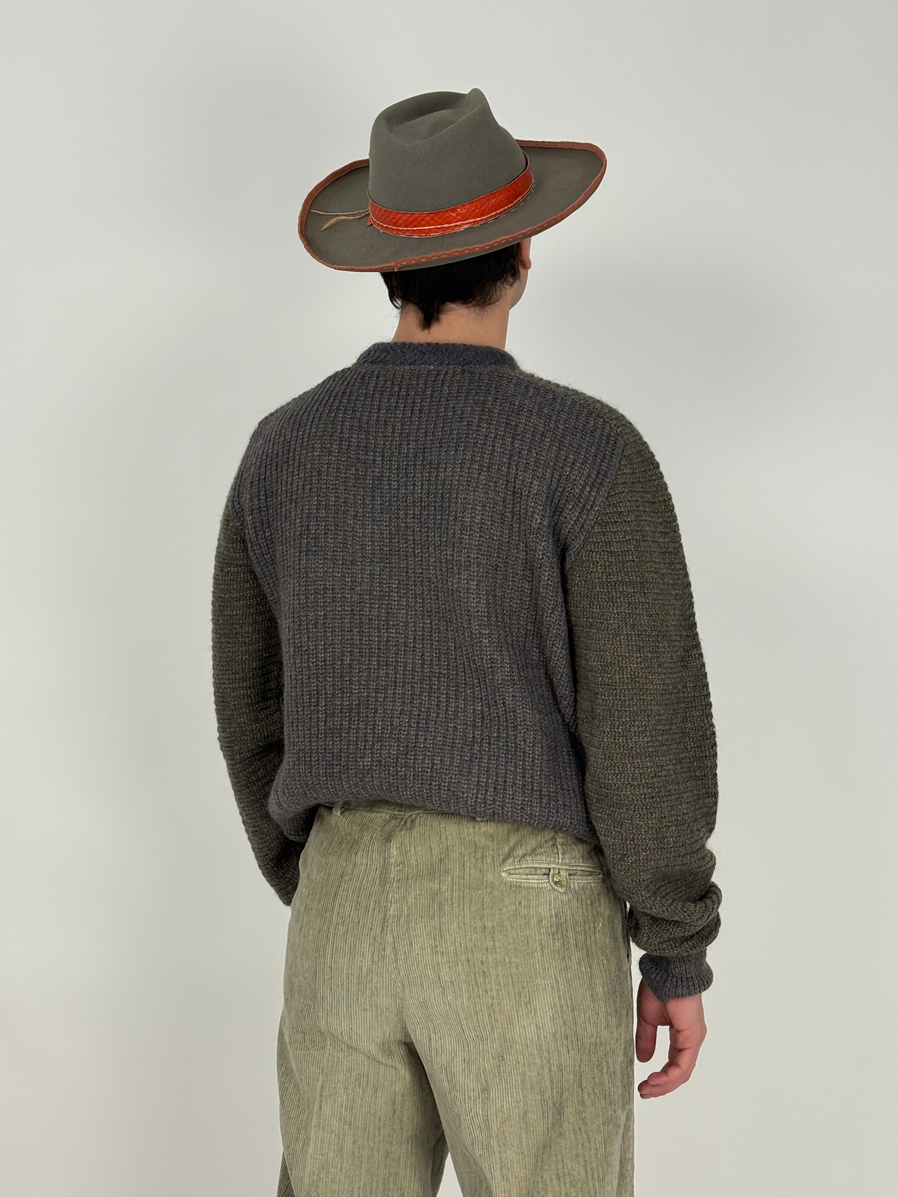 Maglione in lana e mohair - Fangovintage