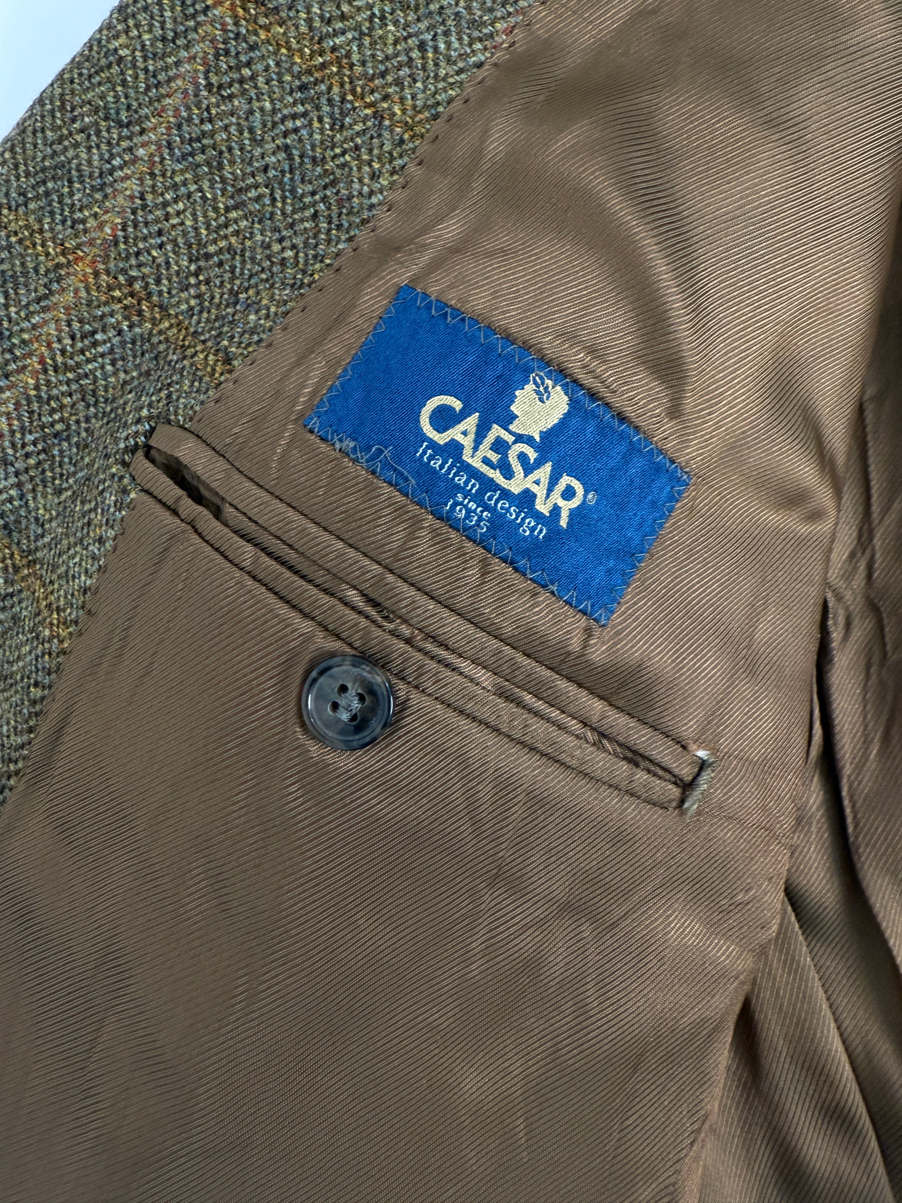 Giacca sartoriale CAESAR in lana Bottoli anni '90