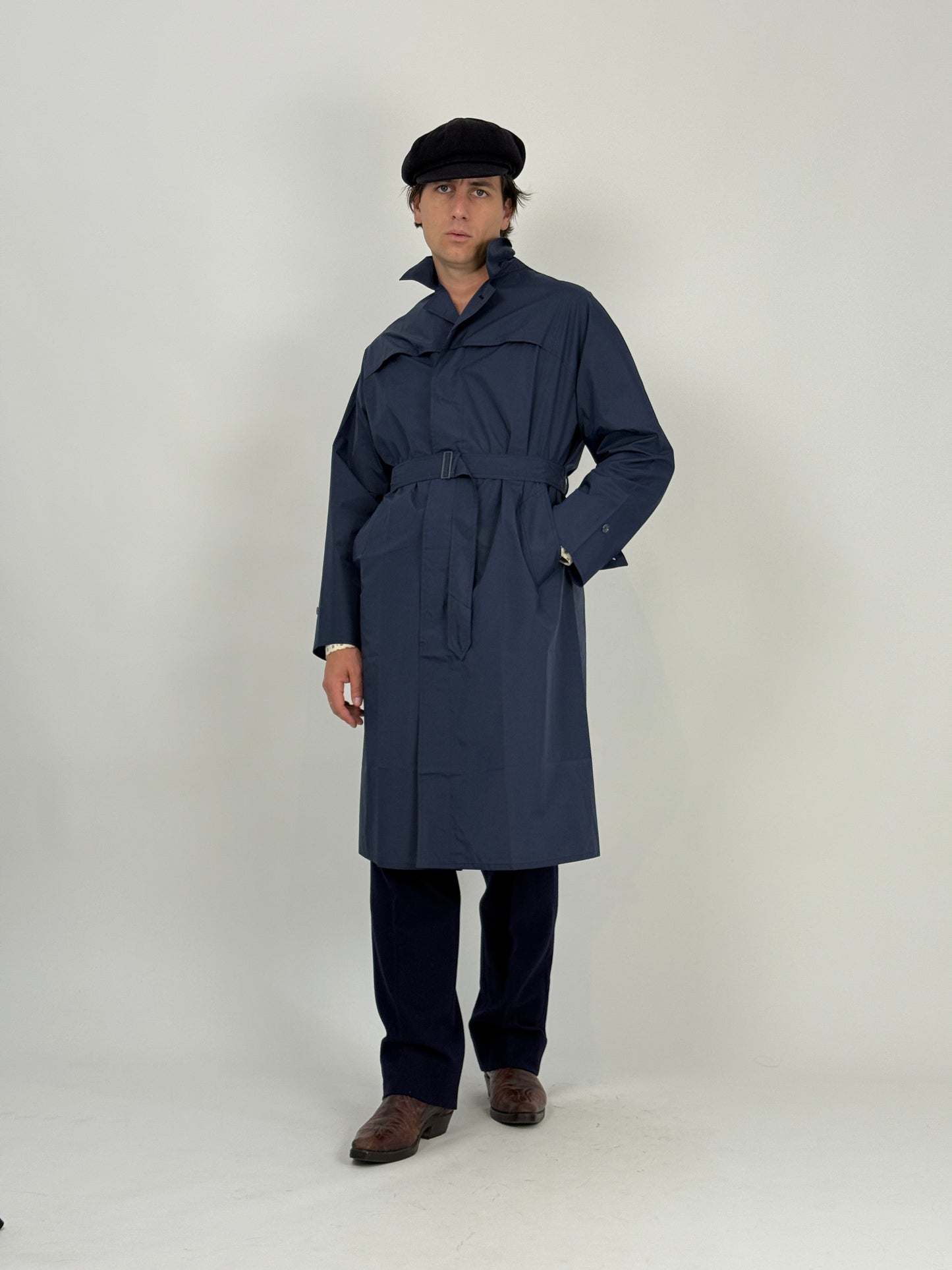 trench-in-nylon-resinato-da-uomo-blu-navy-deadstock