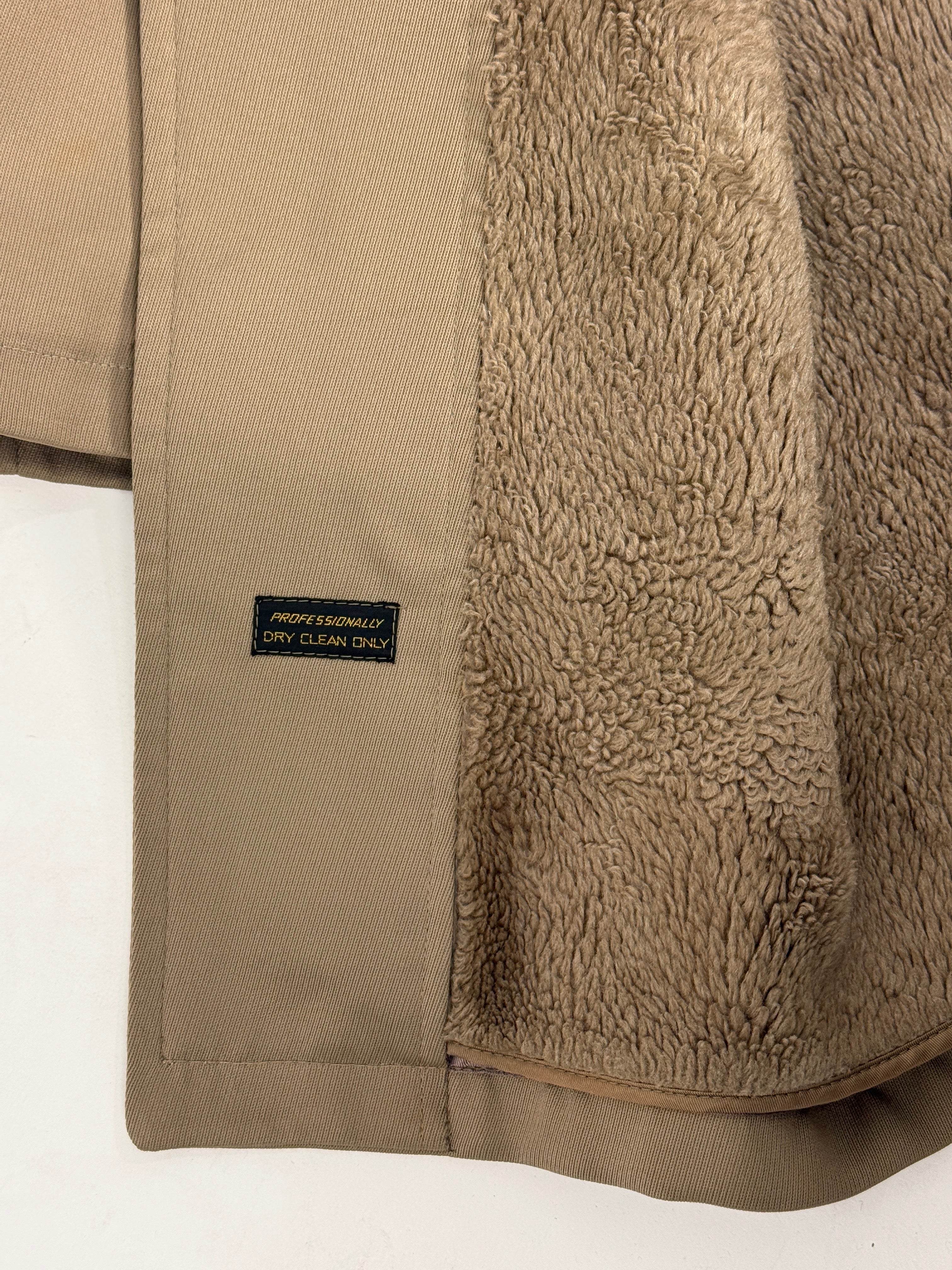 Cappotto anni '70 con interno in ecopelliccia
