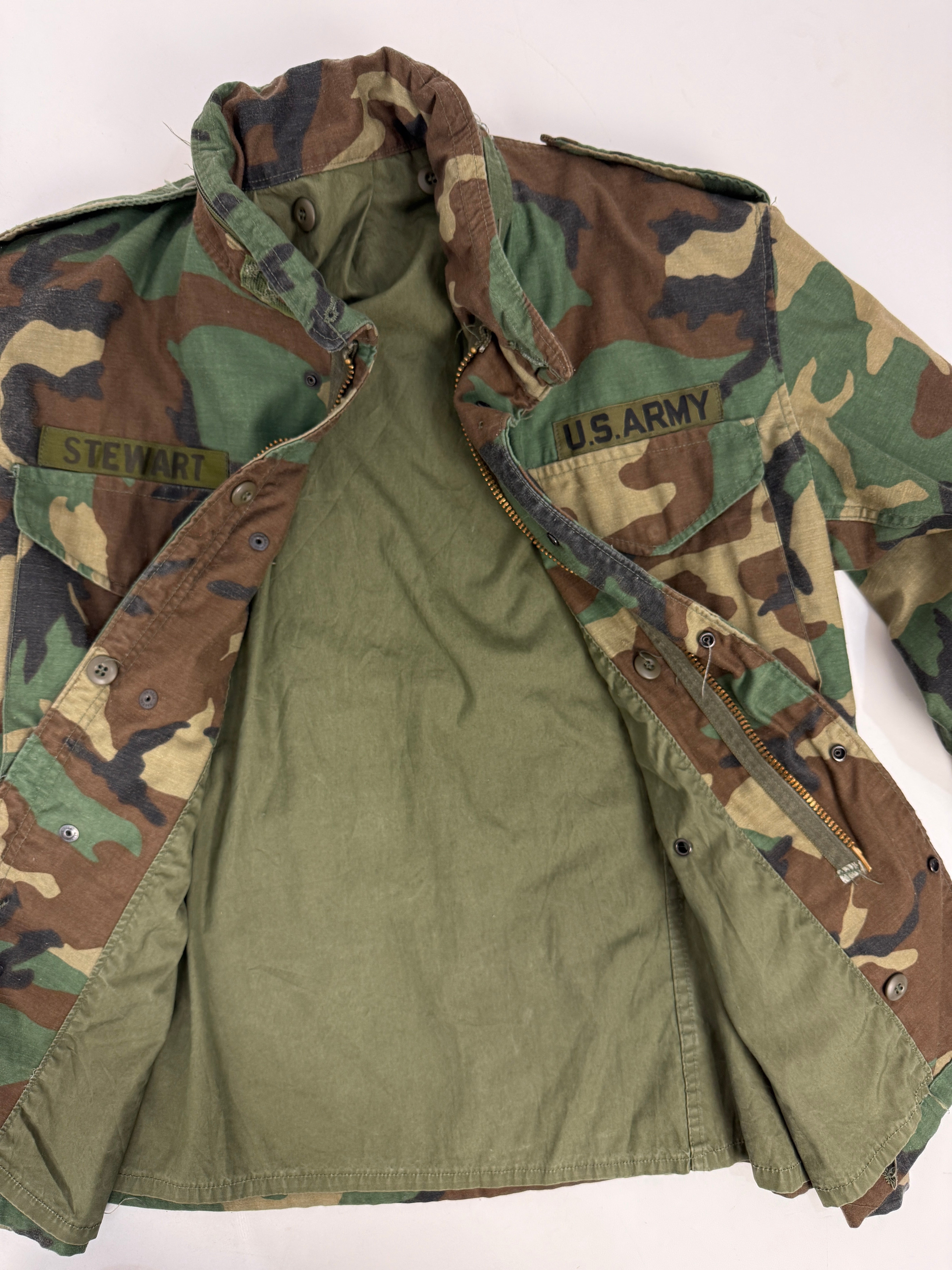 Giacca Militare U.S. Army M-65 Woodland - Fangovintage