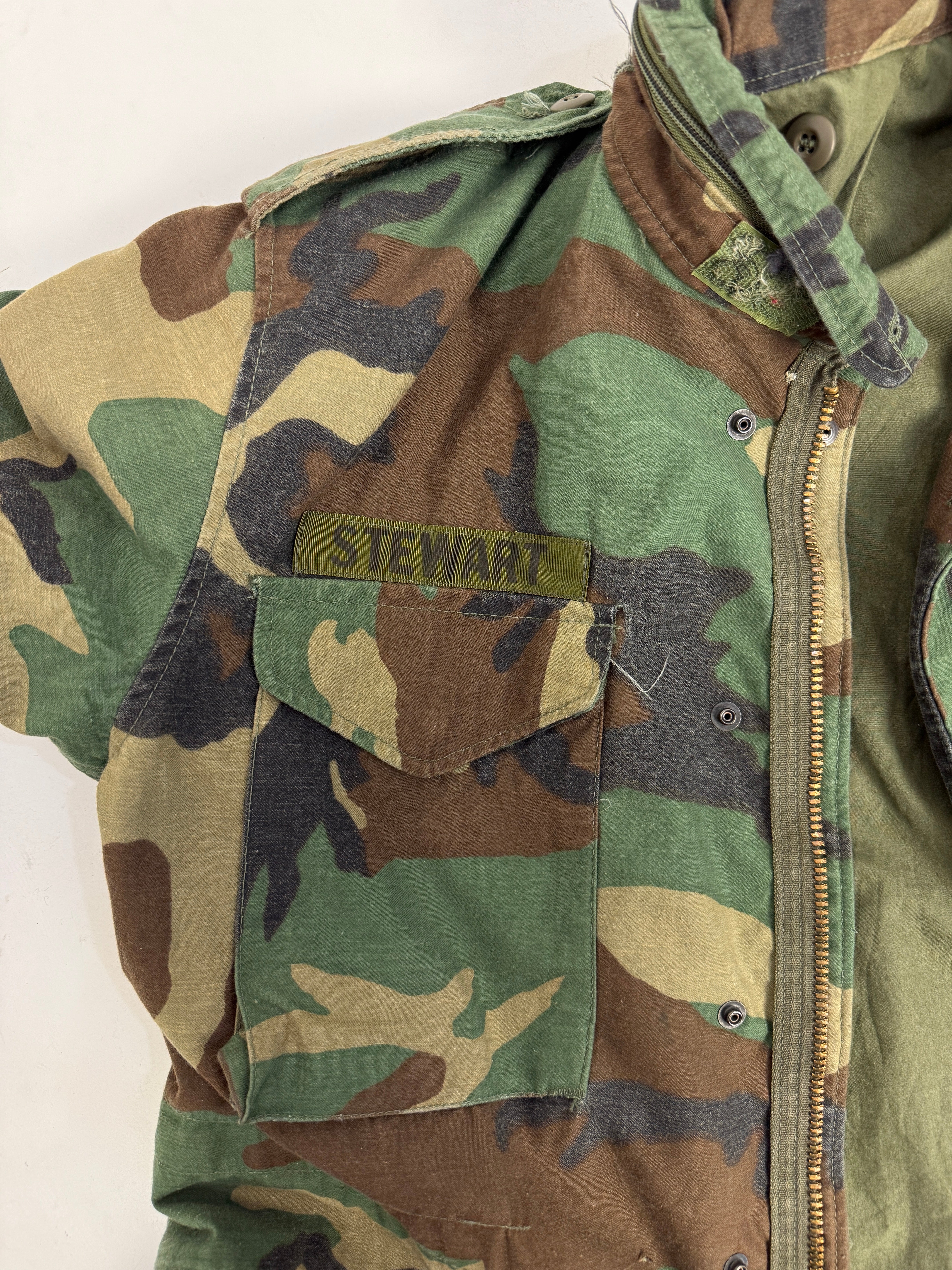 Giacca Militare U.S. Army M-65 Woodland - Fangovintage