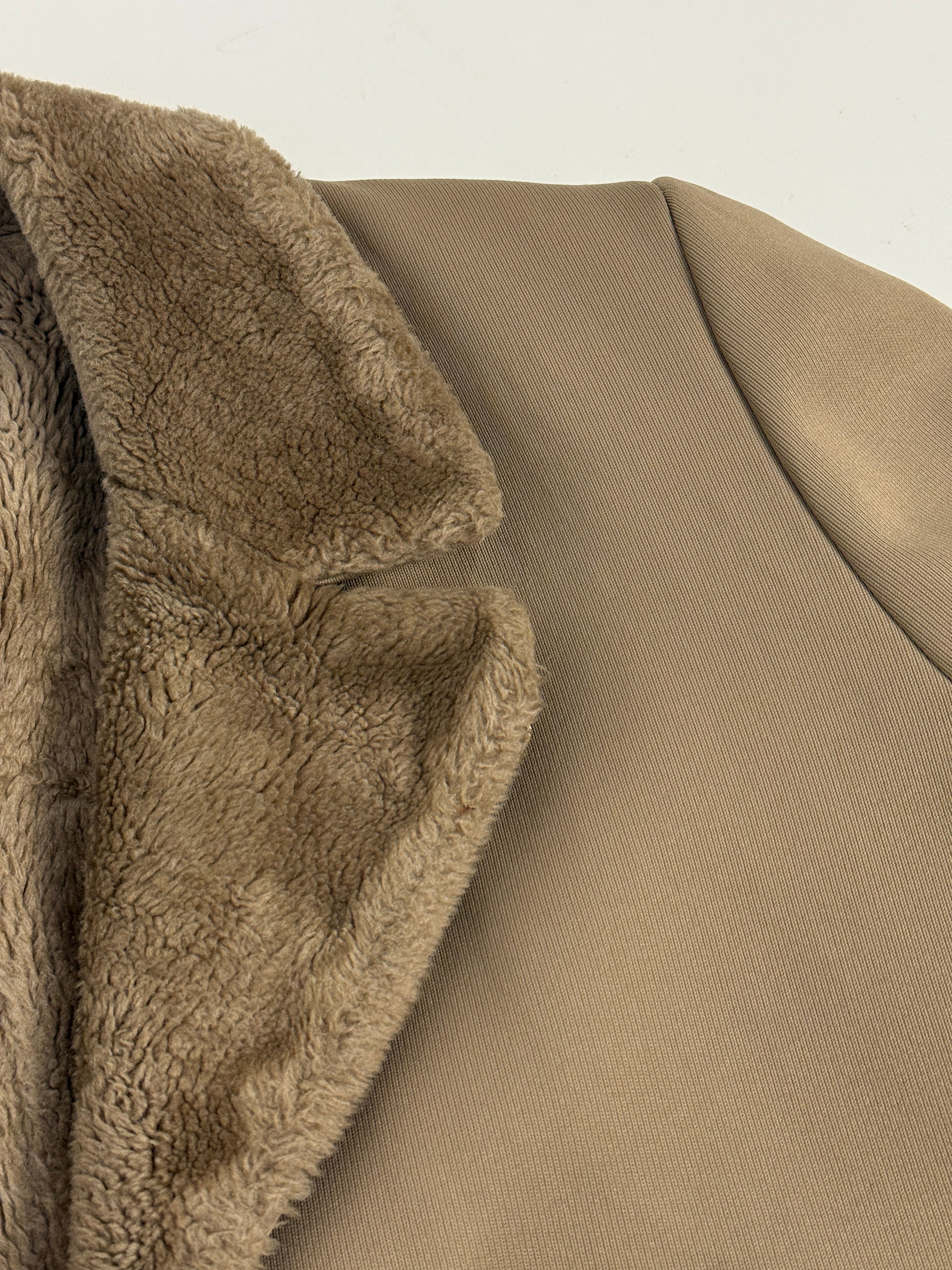 Cappotto anni '70 con interno in ecopelliccia