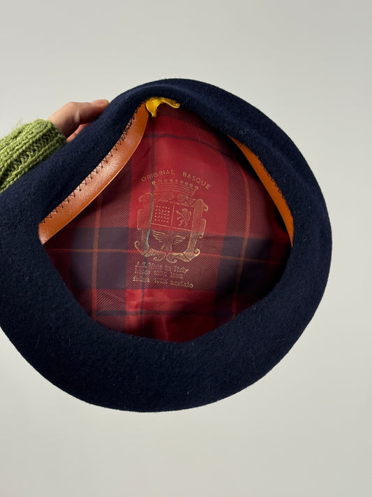 Basco vintage blu navy in lana