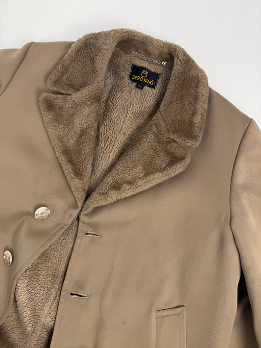 Cappotto anni '70 con interno in ecopelliccia