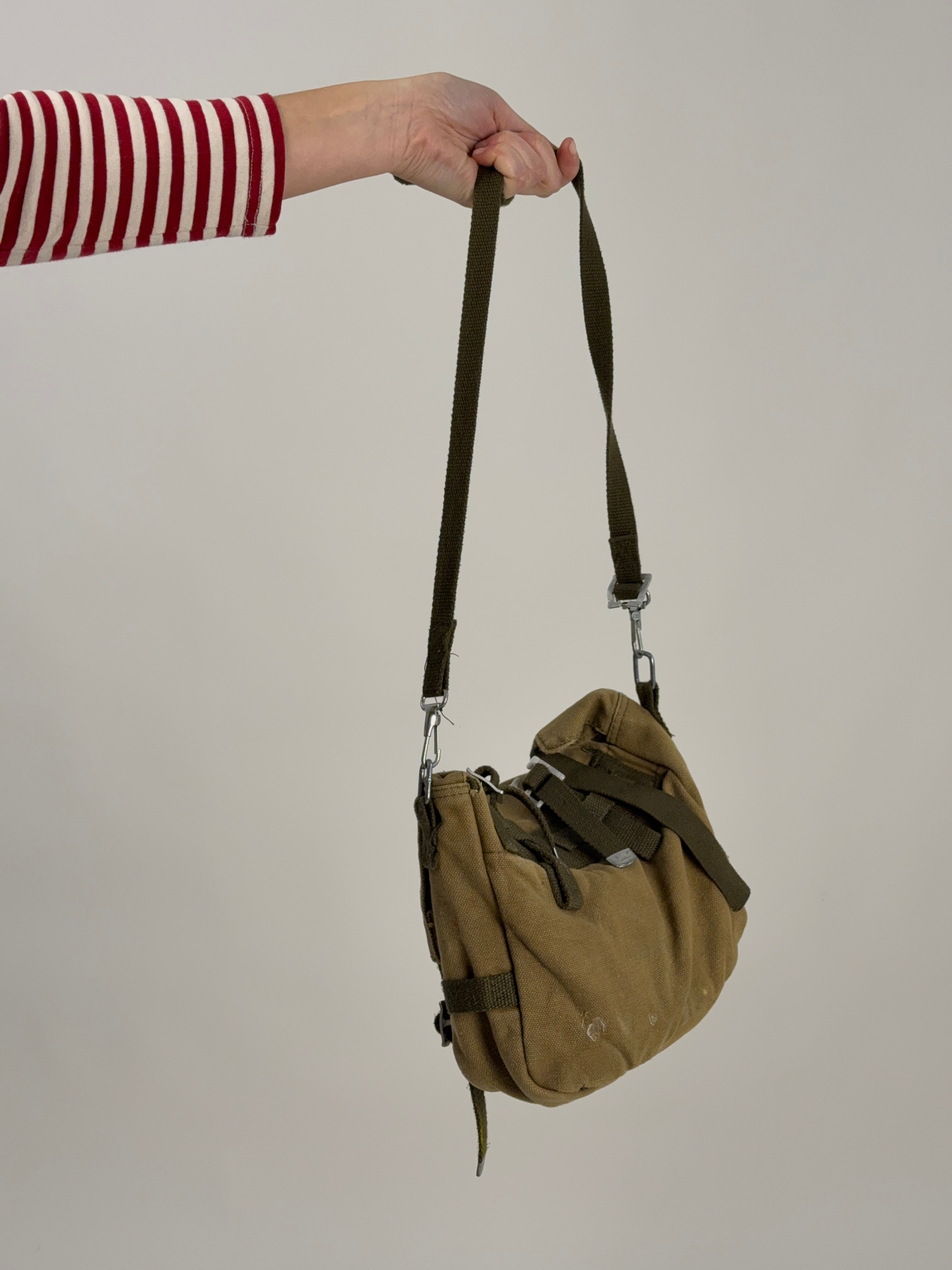 Tracolla military vintage canvas - Fangovintage