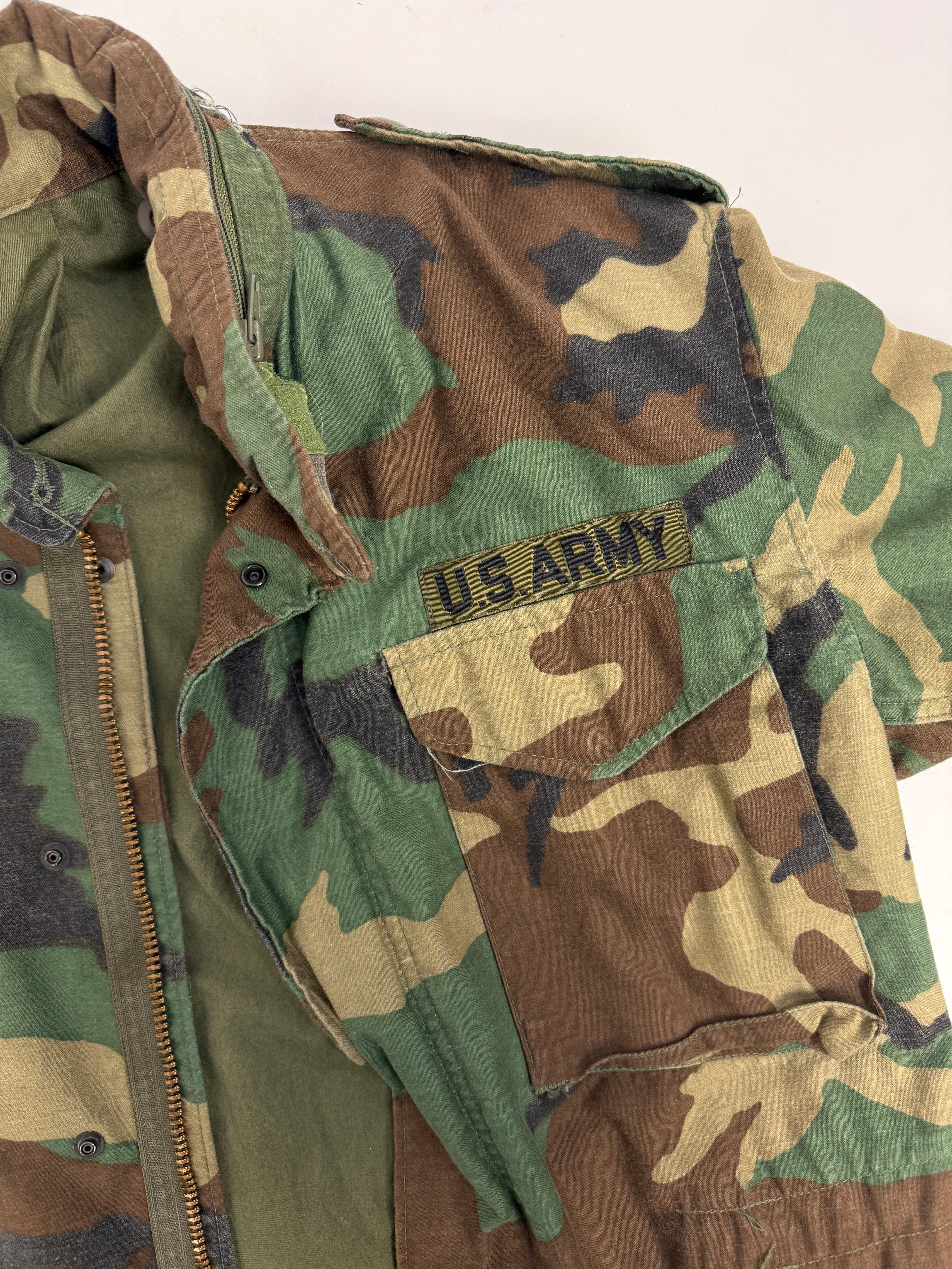 Giacca Militare U.S. Army M-65 Woodland - Fangovintage