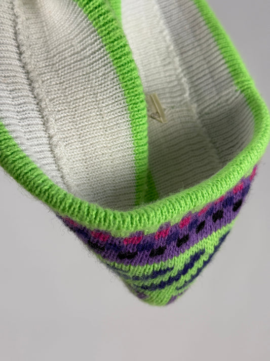 Fascia per capelli da sci anni '80