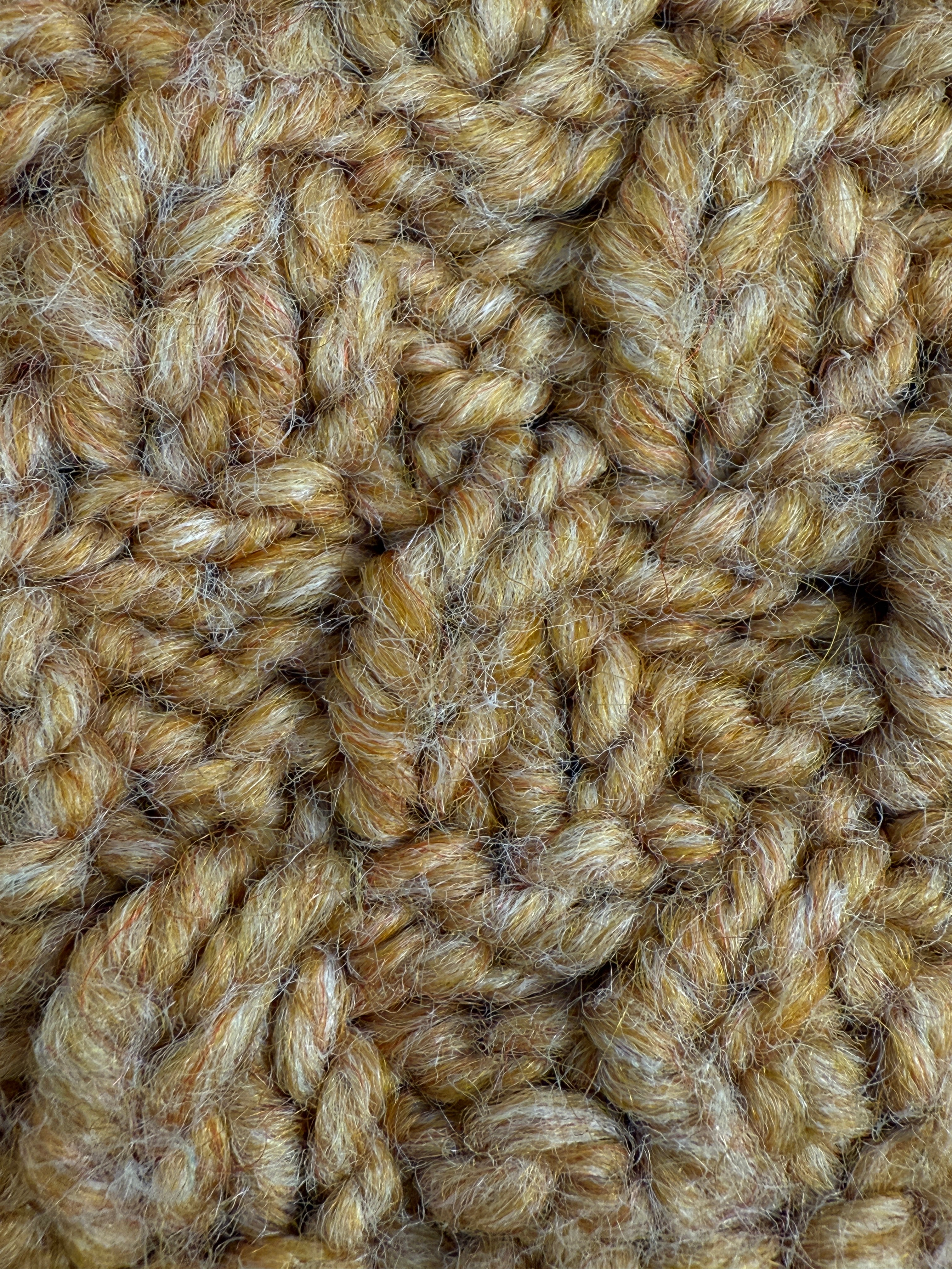 Cardigan chunky in anni '70 in lana