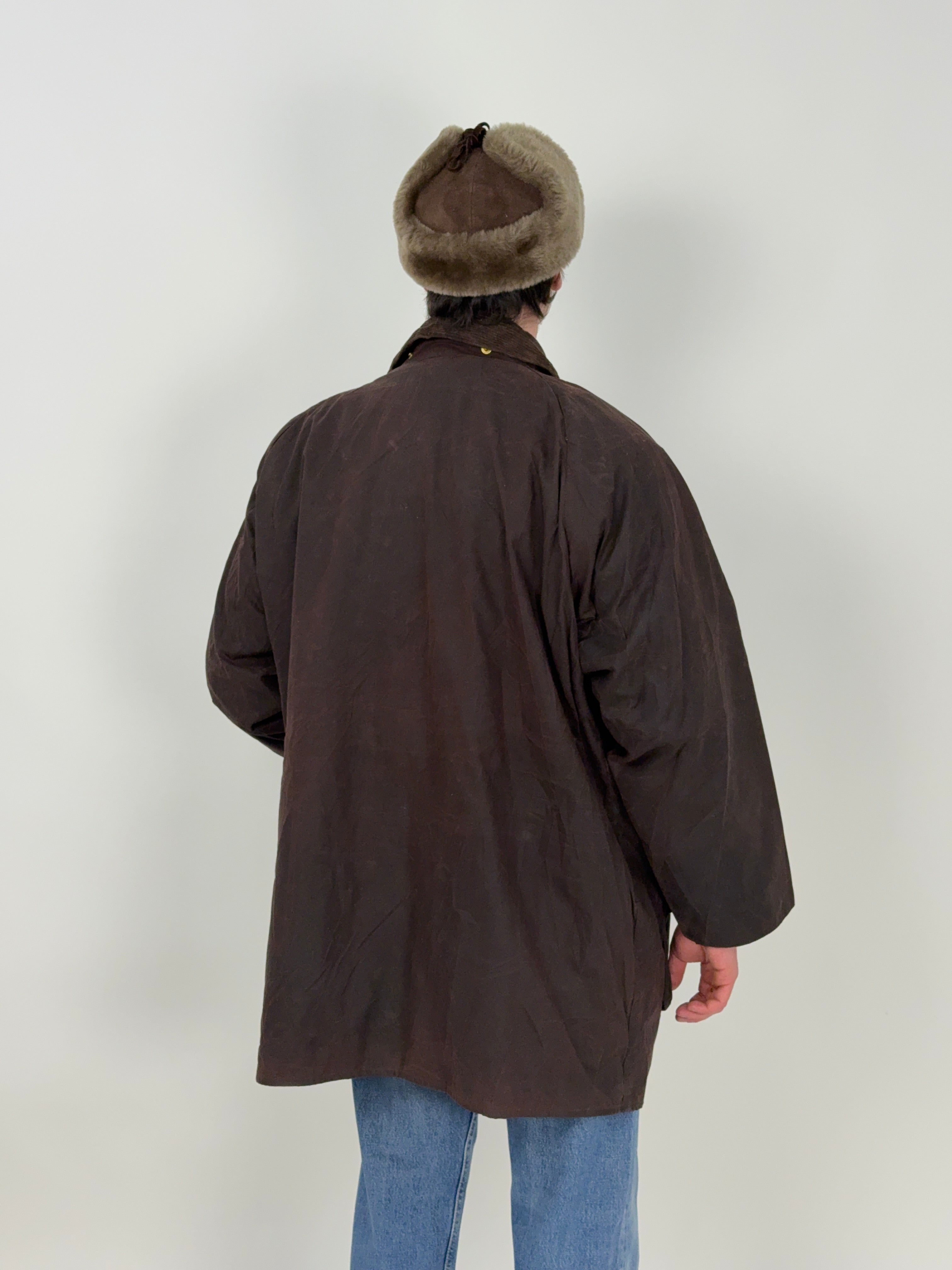 Barbour Gamefair C50/127CM - Waxed jacket Marrone