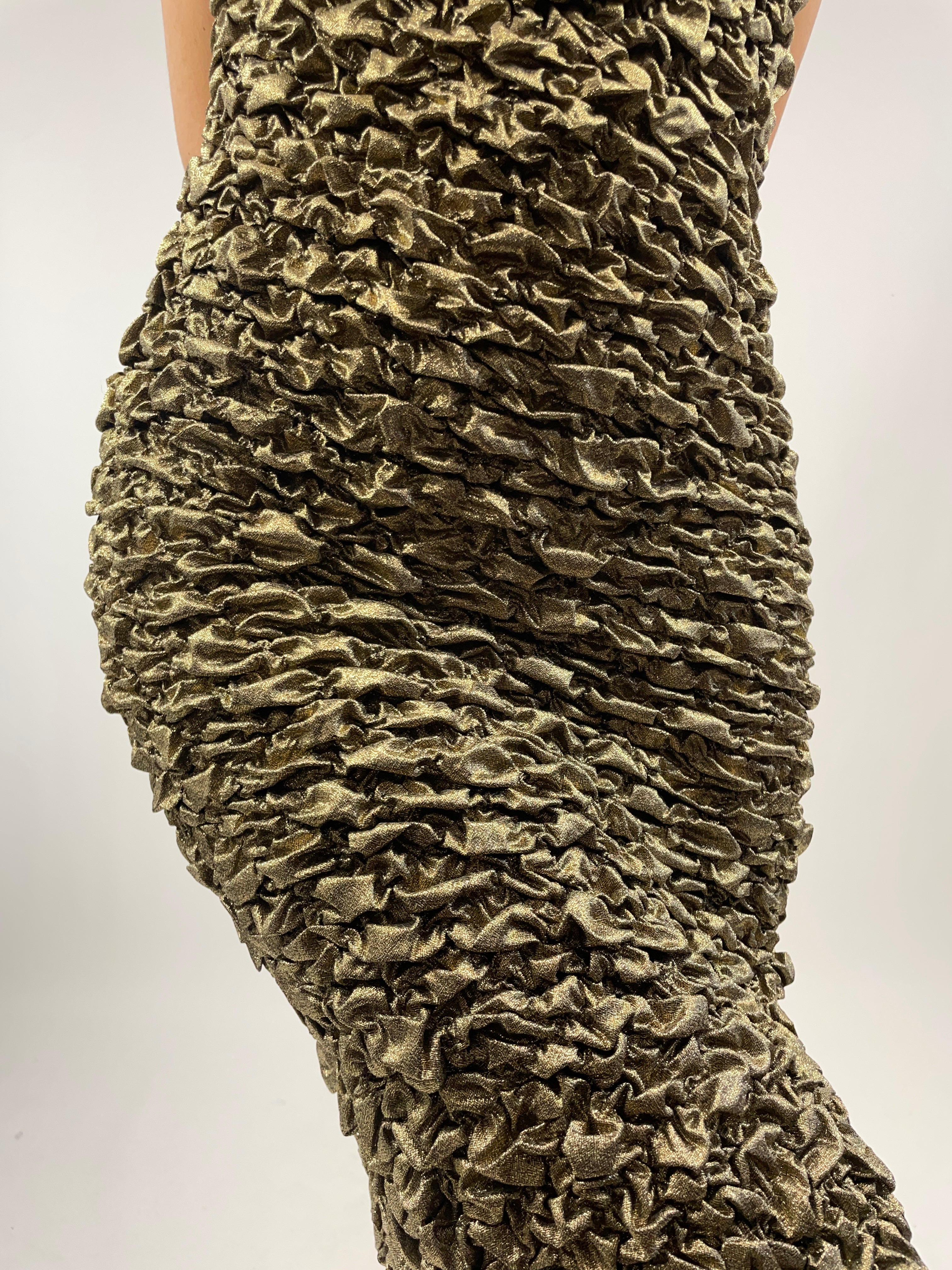 Abito monospalla anni '80