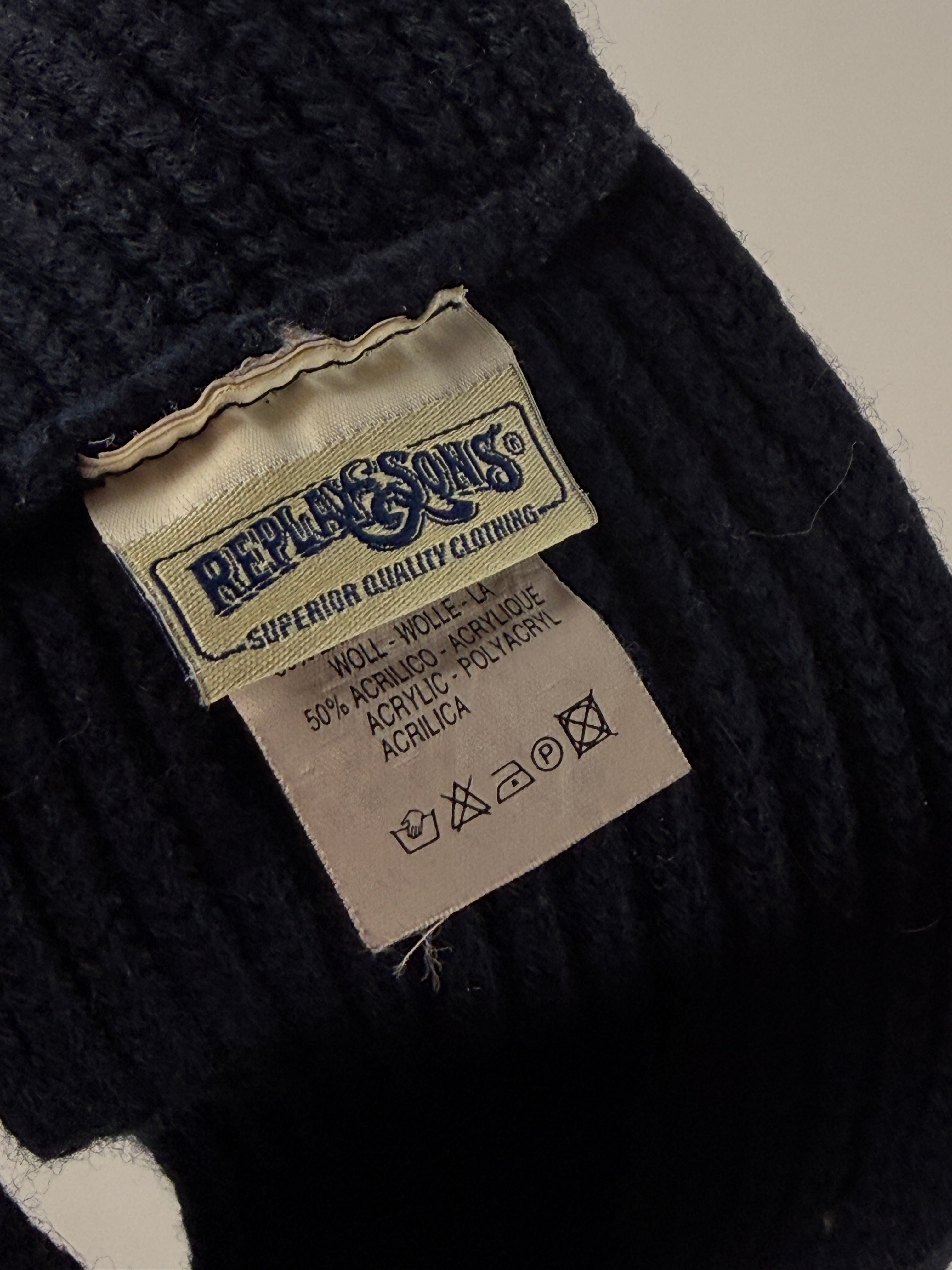 Fascia Replay & Sons Anni ’90 in Lana