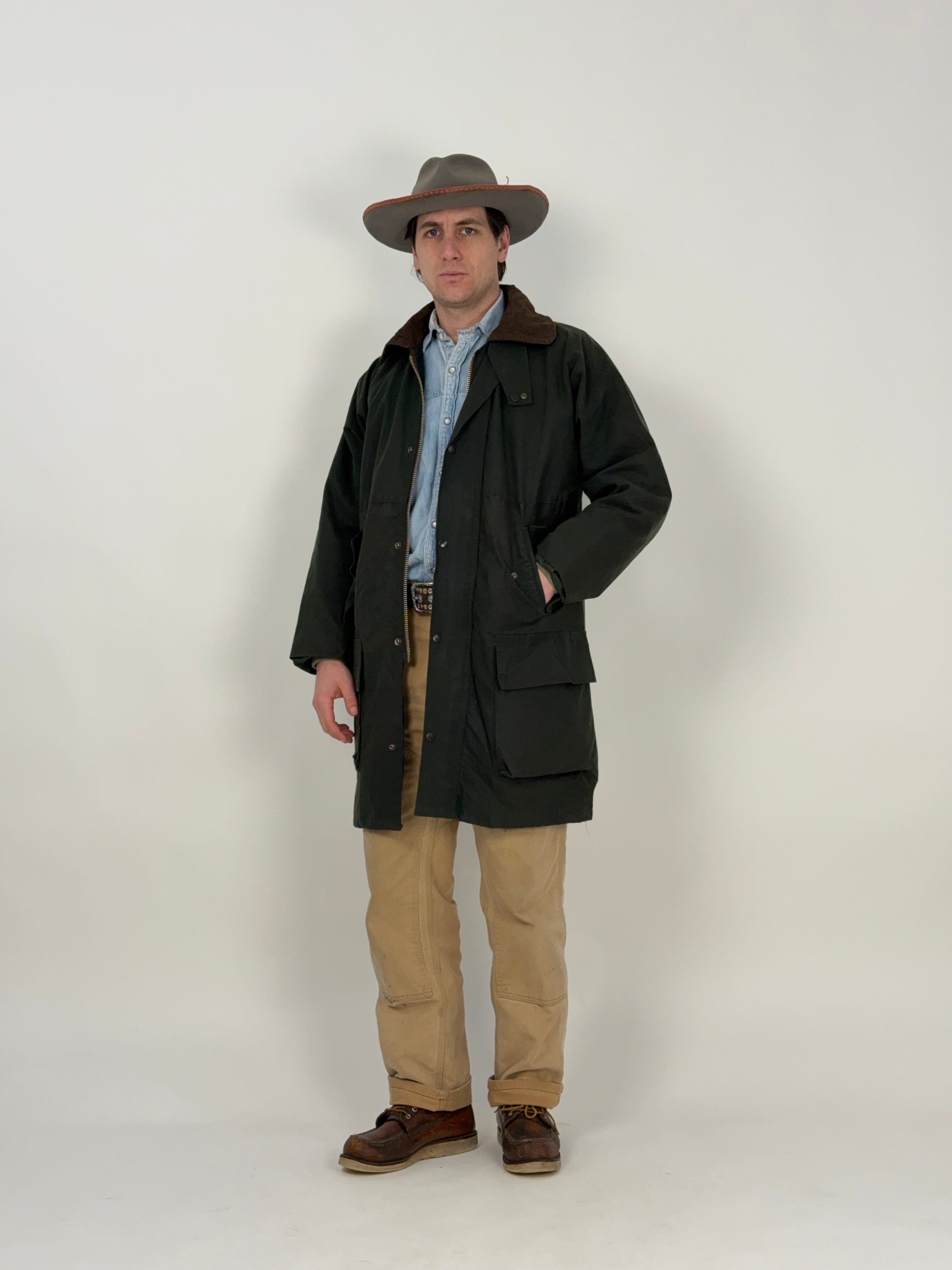 Giacca cerata Whatlaron Limited vintage - Made in England - Fangovintage