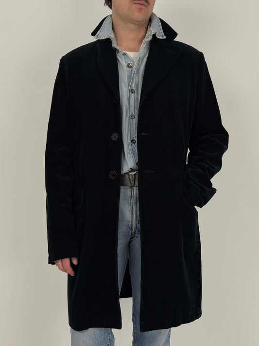 Cappotto Carlo Pignatelli in velluto a coste