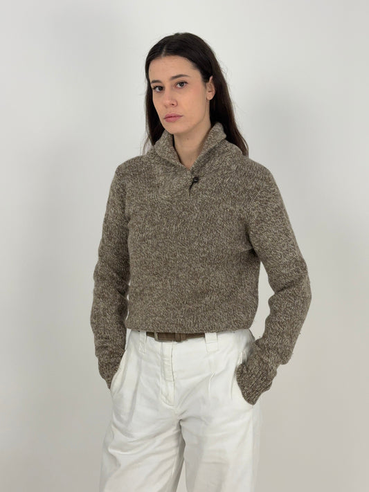 maglione-vintagell-bean-marrone-da-donna